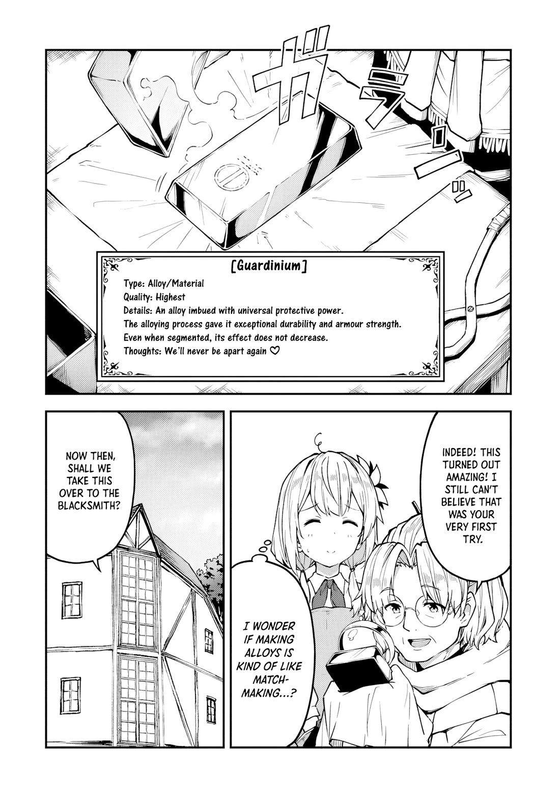 The Tale of a Little Alchemist Blessed by the Spirits Chapter 21 page 17 - Chapter 21: Appraisal Comes With Optional Extras