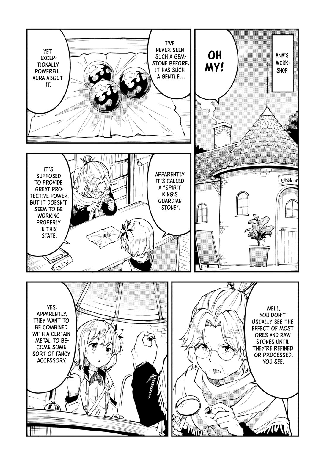 The Tale of a Little Alchemist Blessed by the Spirits Chapter 21 page 2 - Chapter 21: Appraisal Comes With Optional Extras