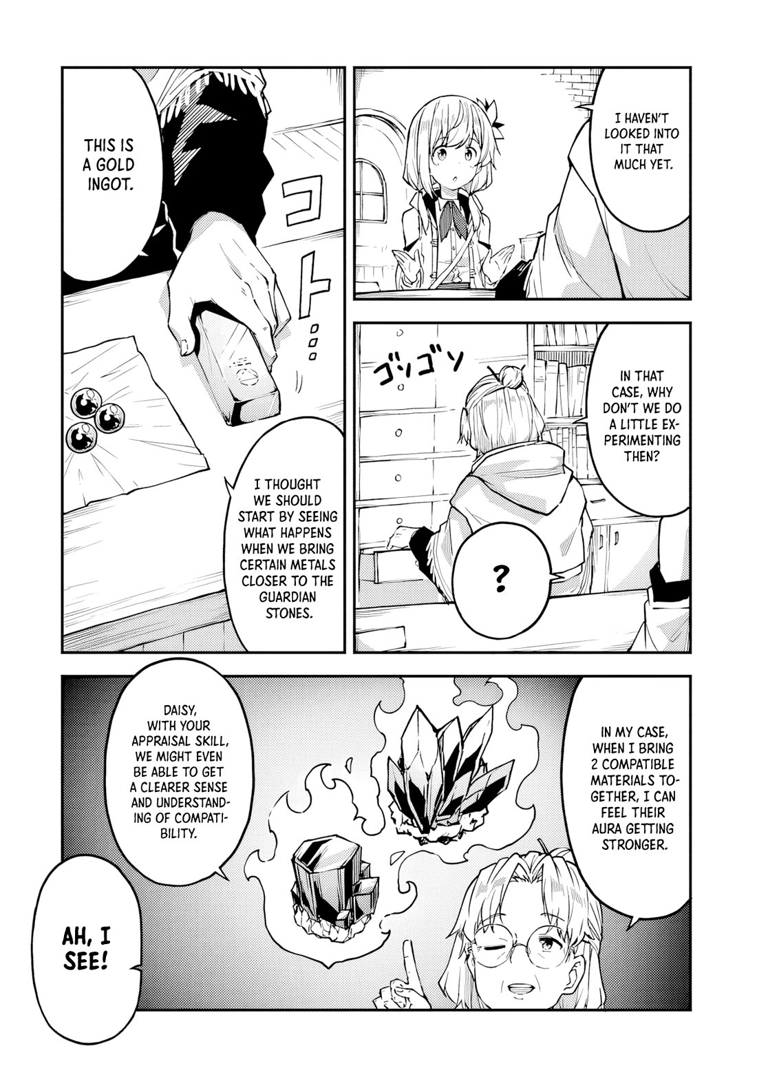 The Tale of a Little Alchemist Blessed by the Spirits Chapter 21 page 5 - Chapter 21: Appraisal Comes With Optional Extras