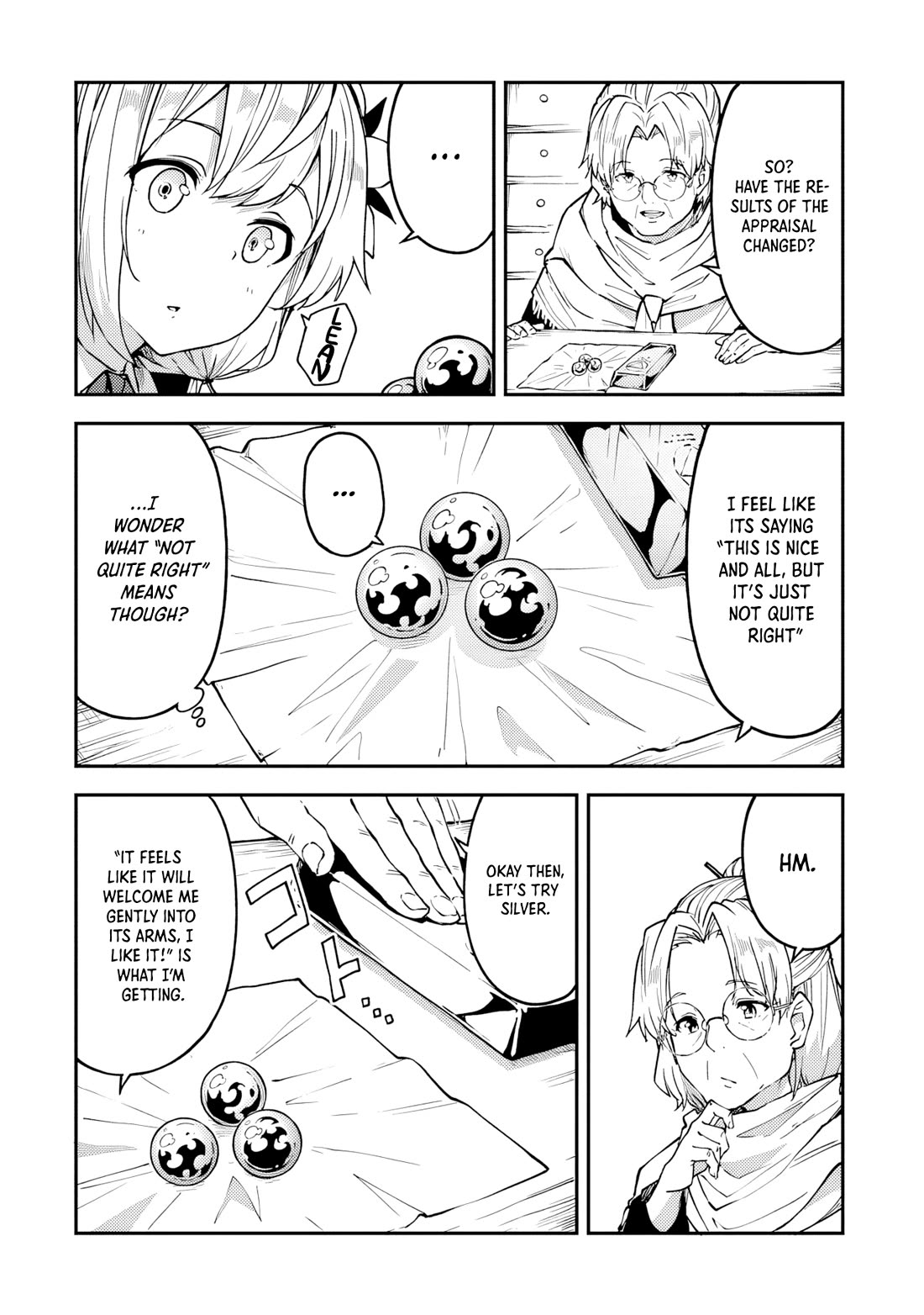 The Tale of a Little Alchemist Blessed by the Spirits Chapter 21 page 6 - Chapter 21: Appraisal Comes With Optional Extras