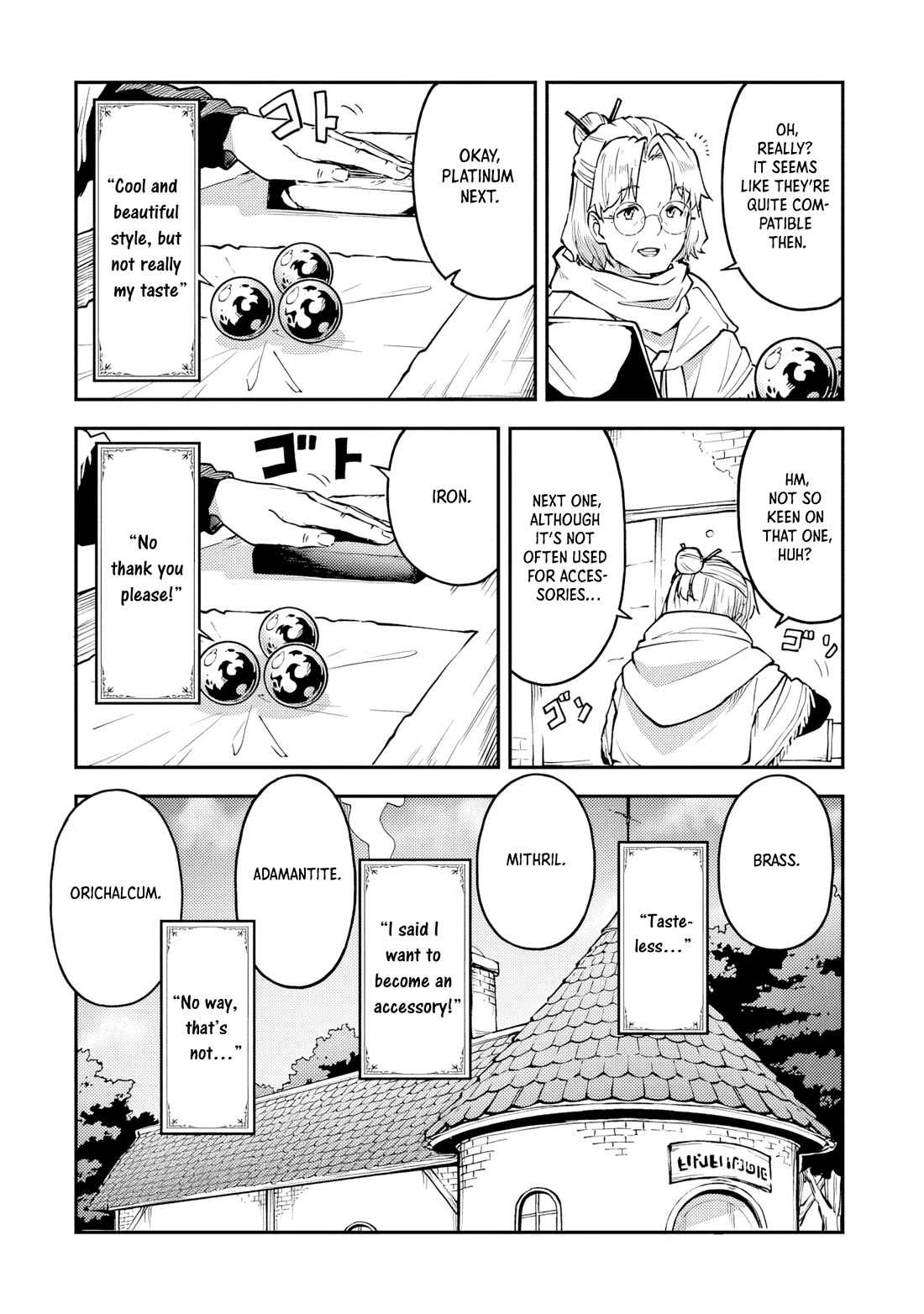 The Tale of a Little Alchemist Blessed by the Spirits Chapter 21 page 7 - Chapter 21: Appraisal Comes With Optional Extras
