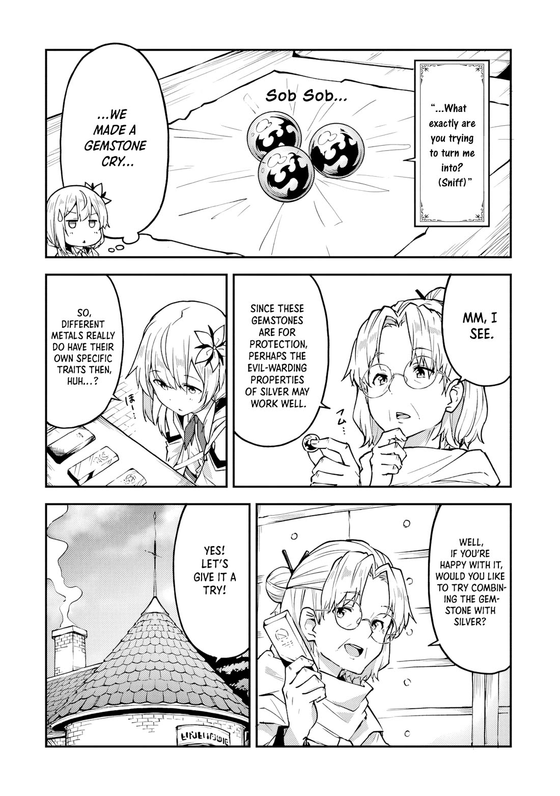 The Tale of a Little Alchemist Blessed by the Spirits Chapter 21 page 8 - Chapter 21: Appraisal Comes With Optional Extras