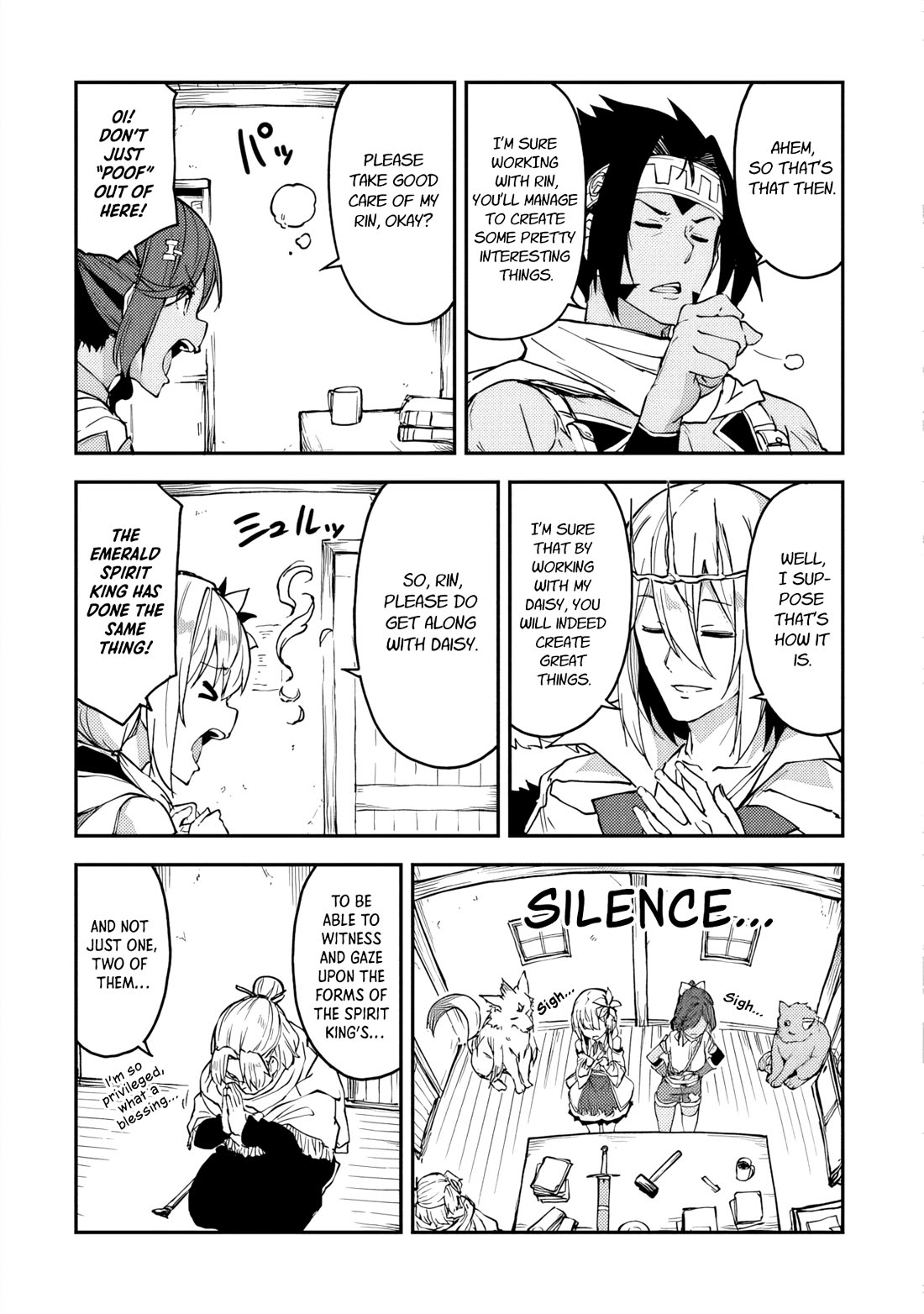 The Tale of a Little Alchemist Blessed by the Spirits Chapter 22 page 10 - Chapter 22: The Spirit Kings' Beloved Children