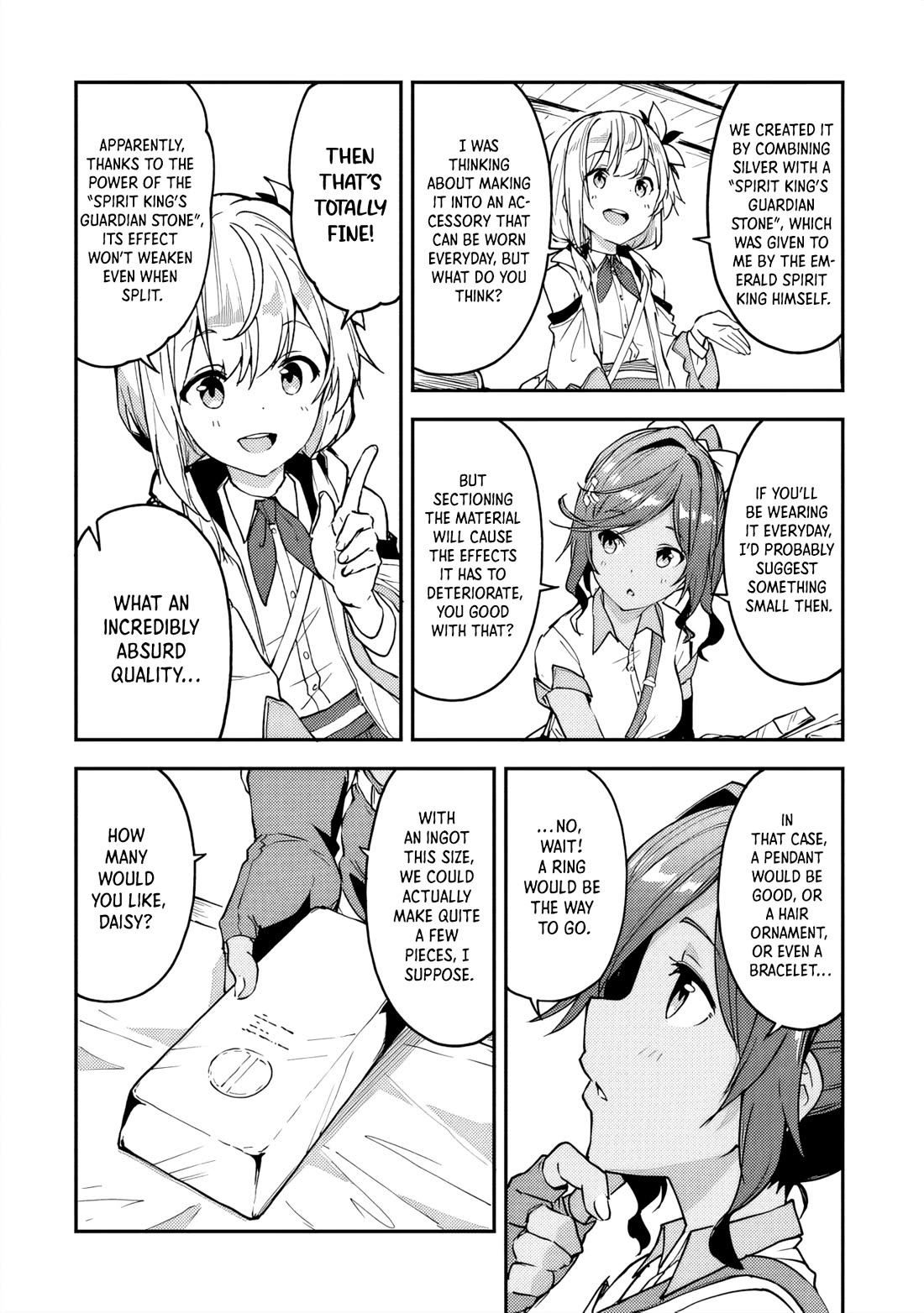 The Tale of a Little Alchemist Blessed by the Spirits Chapter 22 page 12 - Chapter 22: The Spirit Kings' Beloved Children