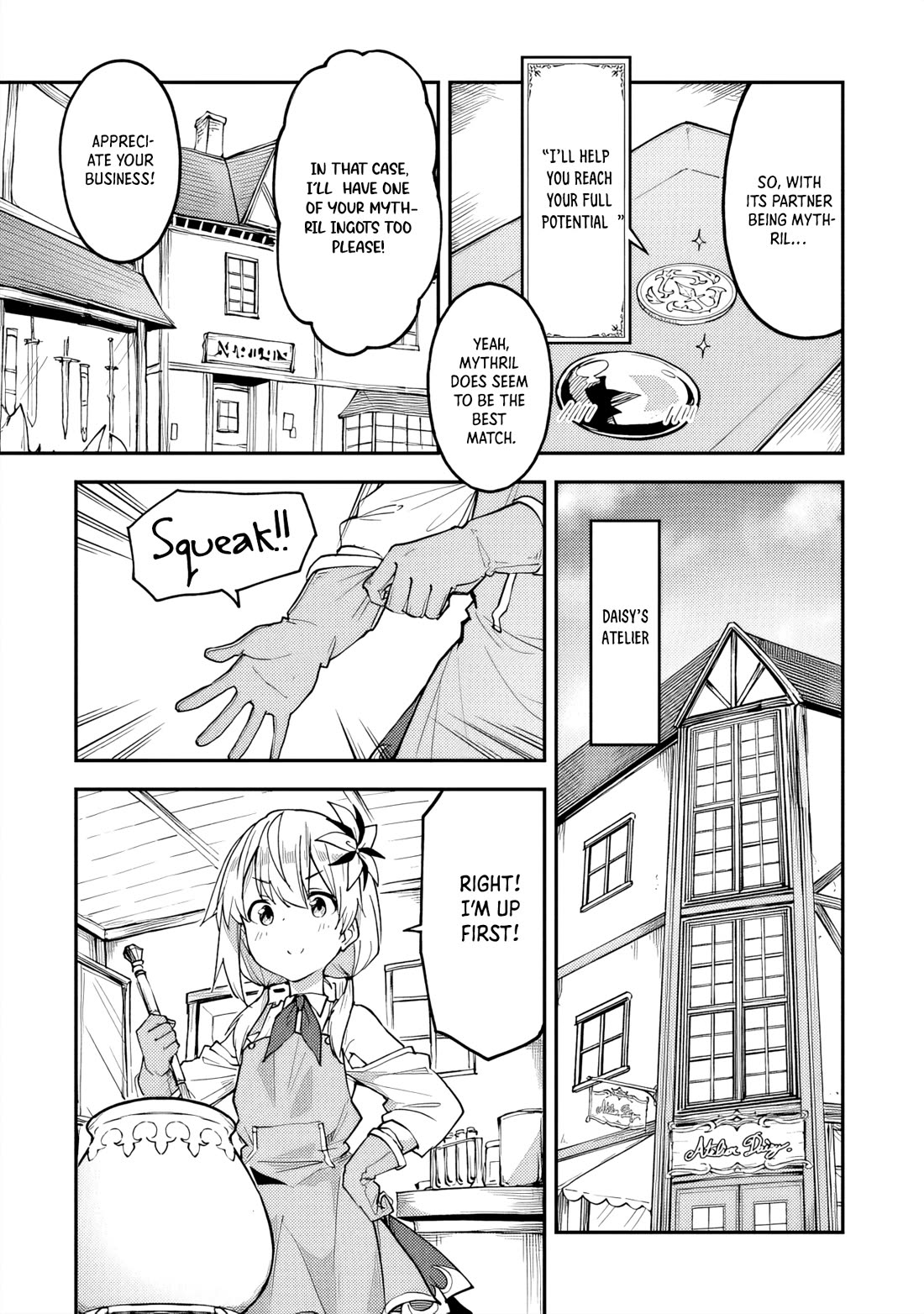 The Tale of a Little Alchemist Blessed by the Spirits Chapter 24 page 13 - Chapter 24: Presents for the Spirit Kings'