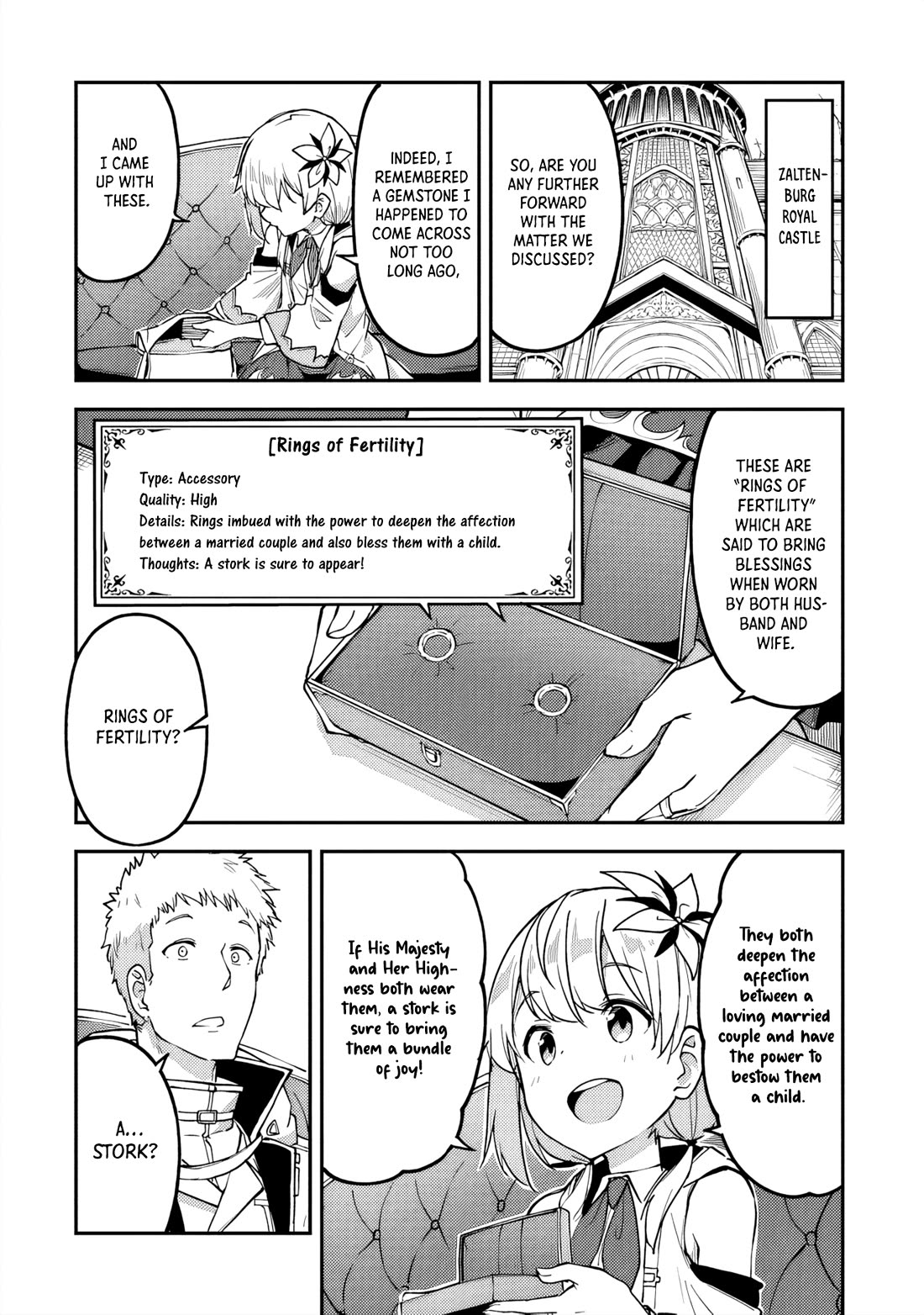 The Tale of a Little Alchemist Blessed by the Spirits Chapter 25 page 14 - Chapter 25: A Gift For The Royal Family