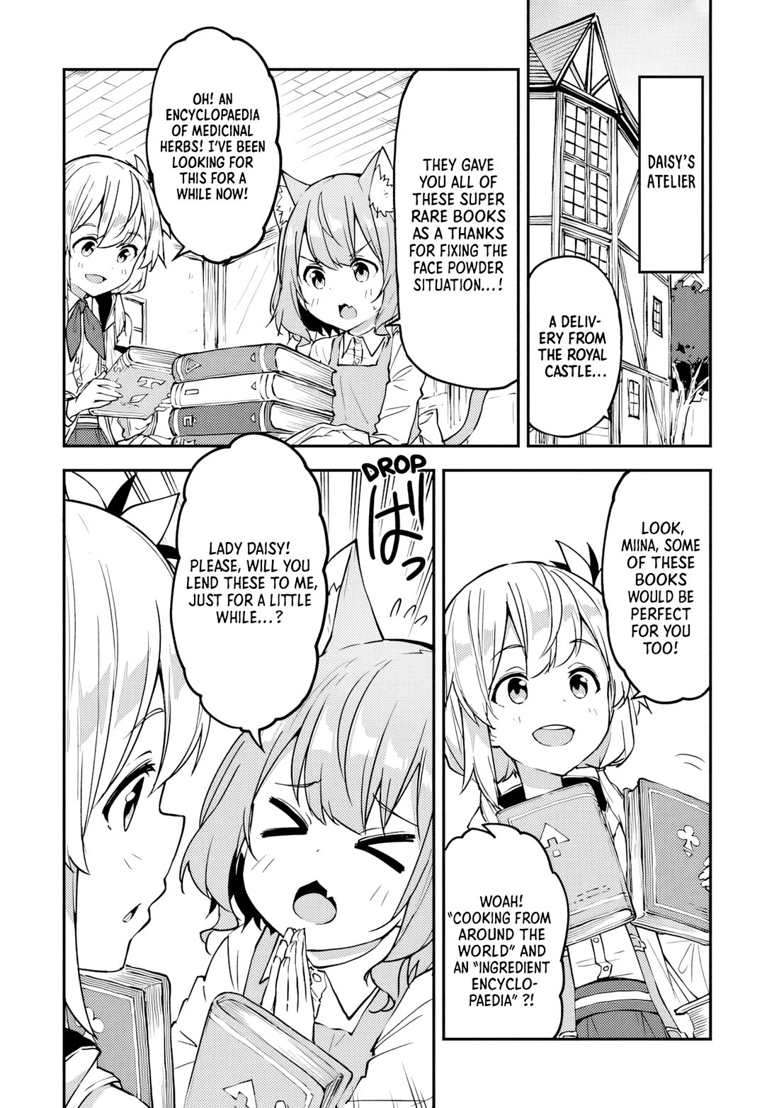 The Tale of a Little Alchemist Blessed by the Spirits Chapter 29 page 2 - Chapter 29: Let's Eat Something Delicious!