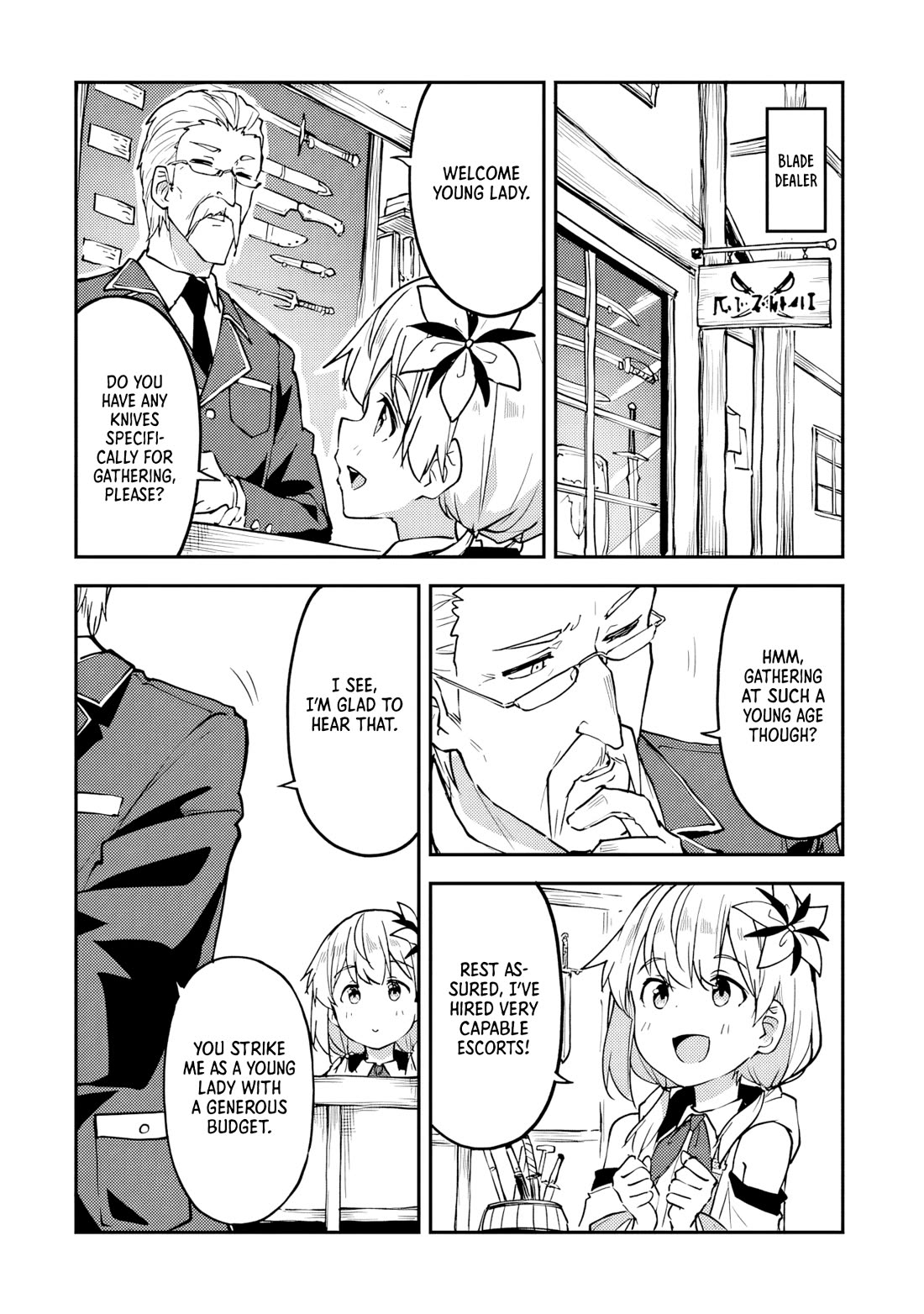 The Tale of a Little Alchemist Blessed by the Spirits Chapter 30 page 14 - Chapter 30: Let's Go Gather Some Materials (Part 1)