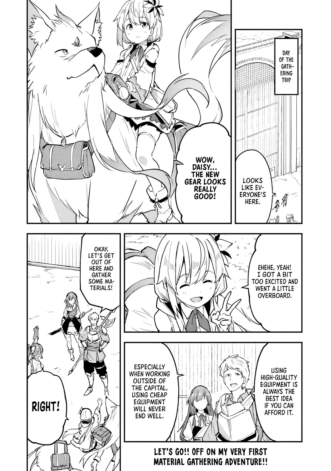 The Tale of a Little Alchemist Blessed by the Spirits Chapter 30 page 18 - Chapter 30: Let's Go Gather Some Materials (Part 1)