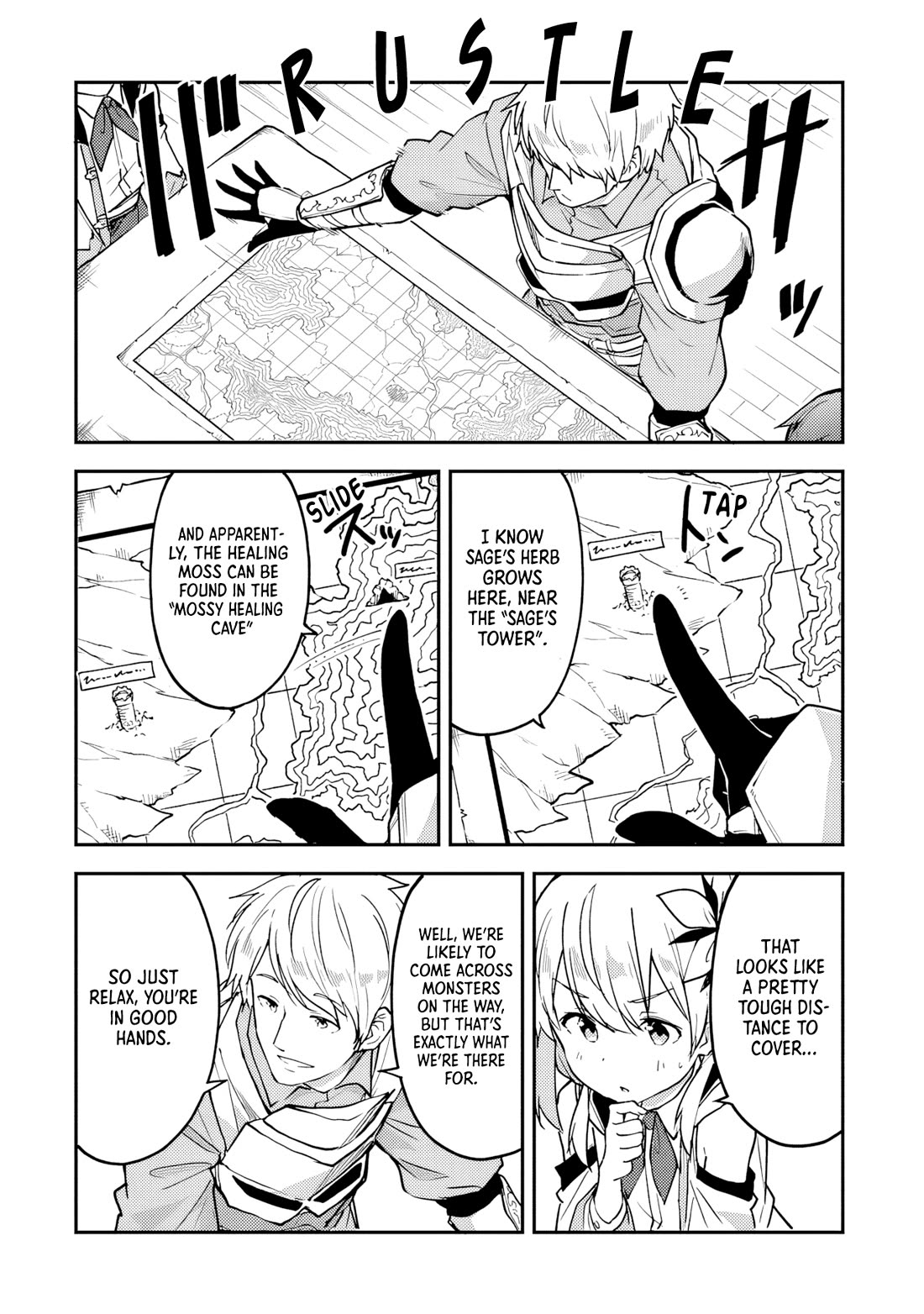 The Tale of a Little Alchemist Blessed by the Spirits Chapter 30 page 8 - Chapter 30: Let's Go Gather Some Materials (Part 1)