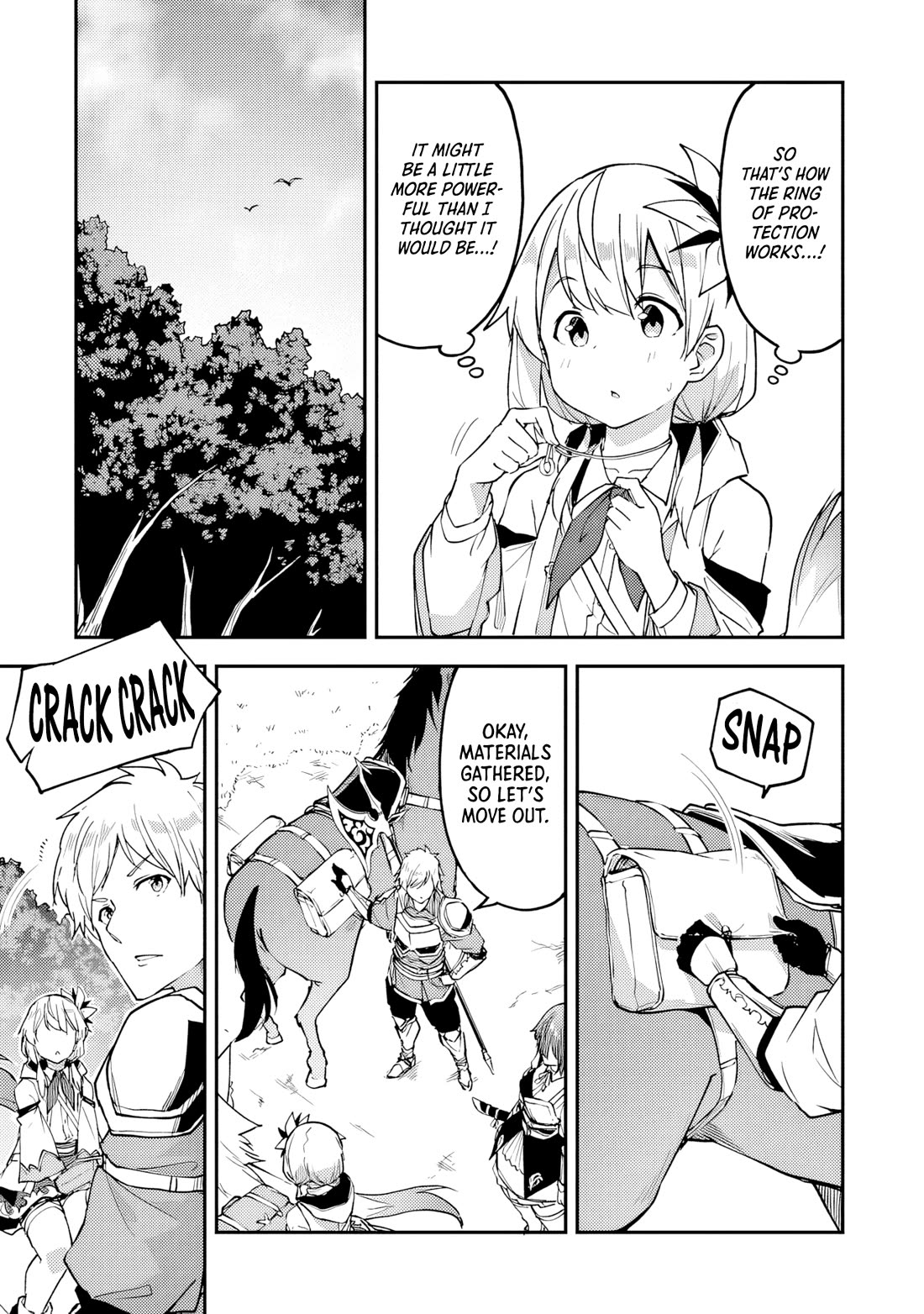 The Tale of a Little Alchemist Blessed by the Spirits Chapter 31 page 15 - Chapter 31: Let's Go Gather Some Materials (Part 2)