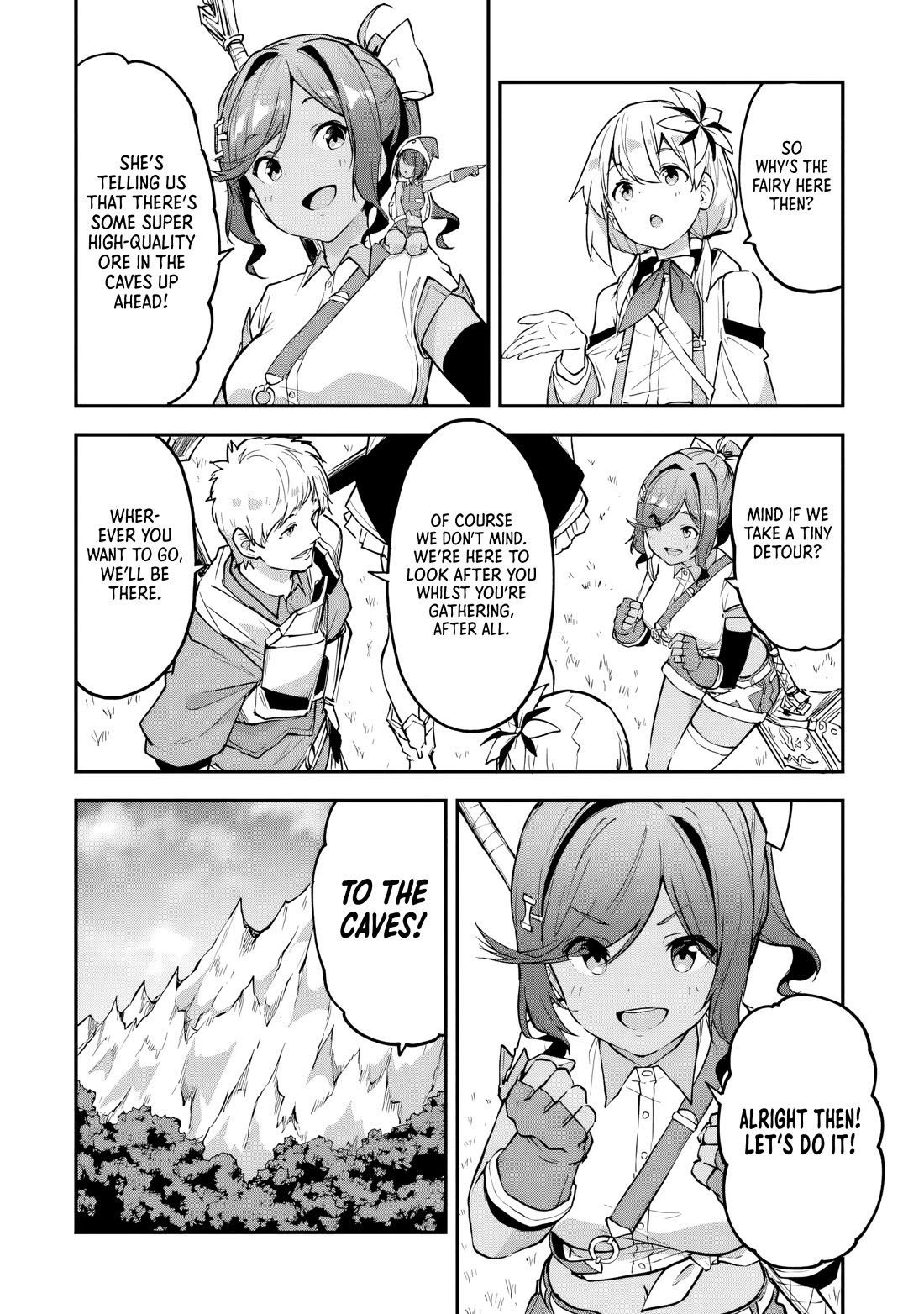The Tale of a Little Alchemist Blessed by the Spirits Chapter 33 page 3 - Chapter 33: Let's Go Gather Some Materials (Part 4)