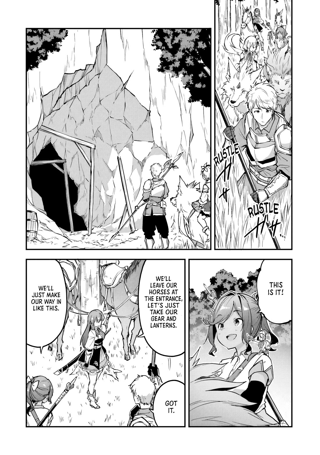 The Tale of a Little Alchemist Blessed by the Spirits Chapter 33 page 4 - Chapter 33: Let's Go Gather Some Materials (Part 4)