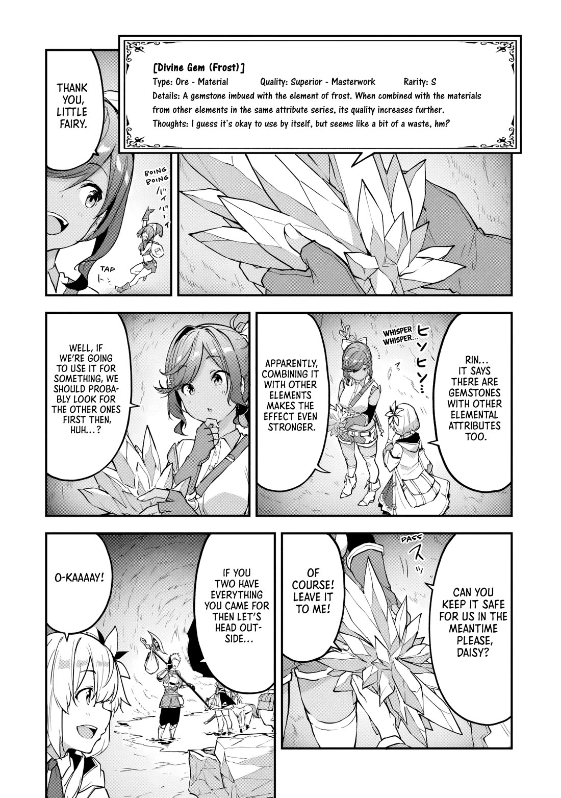 The Tale of a Little Alchemist Blessed by the Spirits Chapter 34 page 6 - Chapter 34: Let's Go Gather Some Materials - (Part 5)