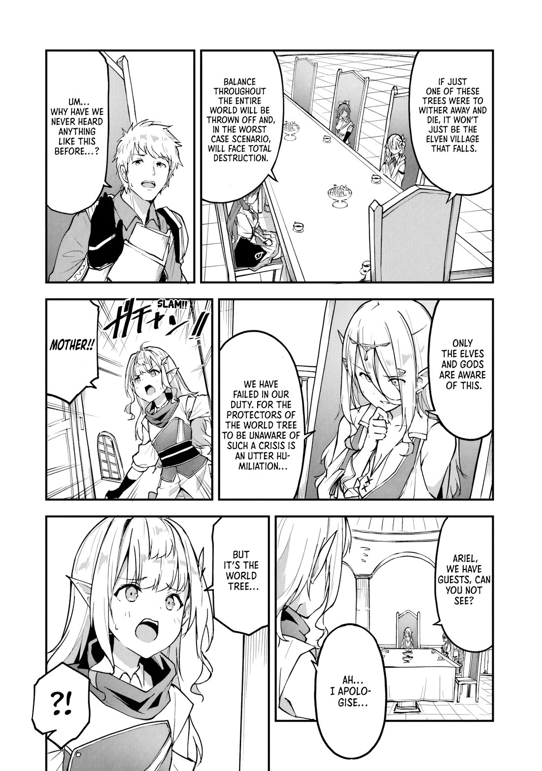 The Tale of a Little Alchemist Blessed by the Spirits Chapter 35 page 12 - Chapter 35: The Elven Village And The World Tree (Part 1)