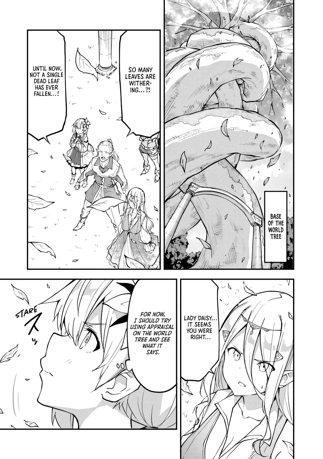 The Tale of a Little Alchemist Blessed by the Spirits Chapter 35 page 13 - Chapter 35: The Elven Village And The World Tree (Part 1)