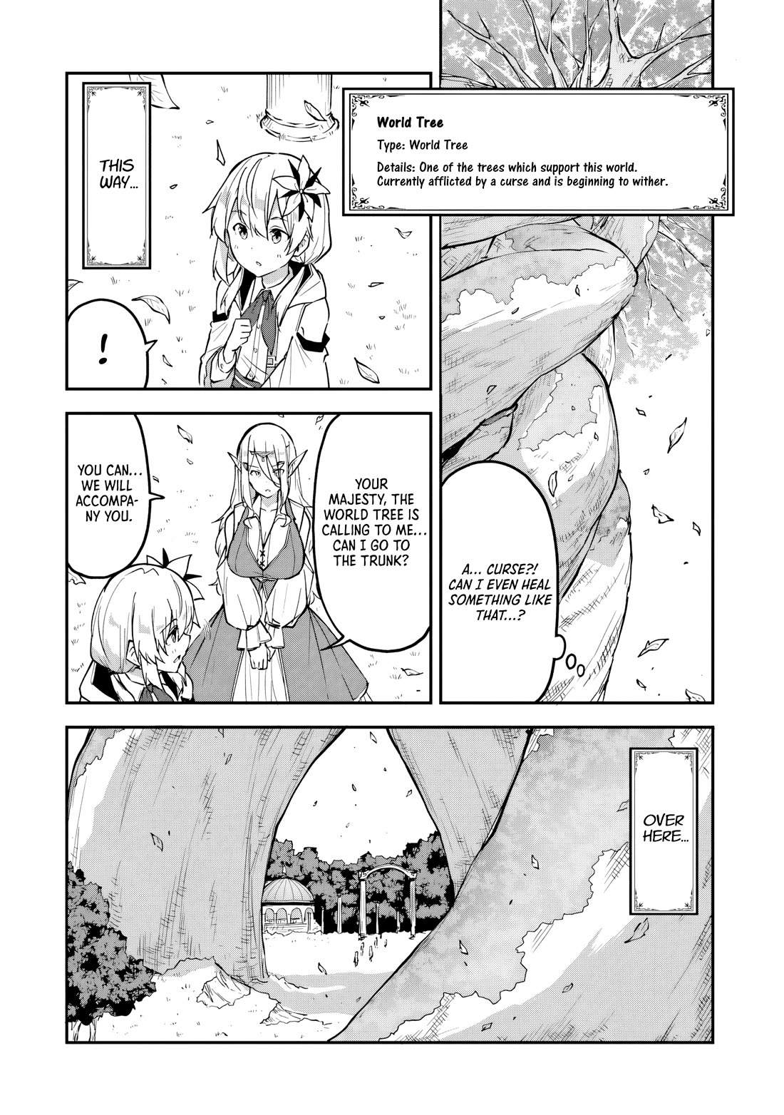 The Tale of a Little Alchemist Blessed by the Spirits Chapter 35 page 14 - Chapter 35: The Elven Village And The World Tree (Part 1)