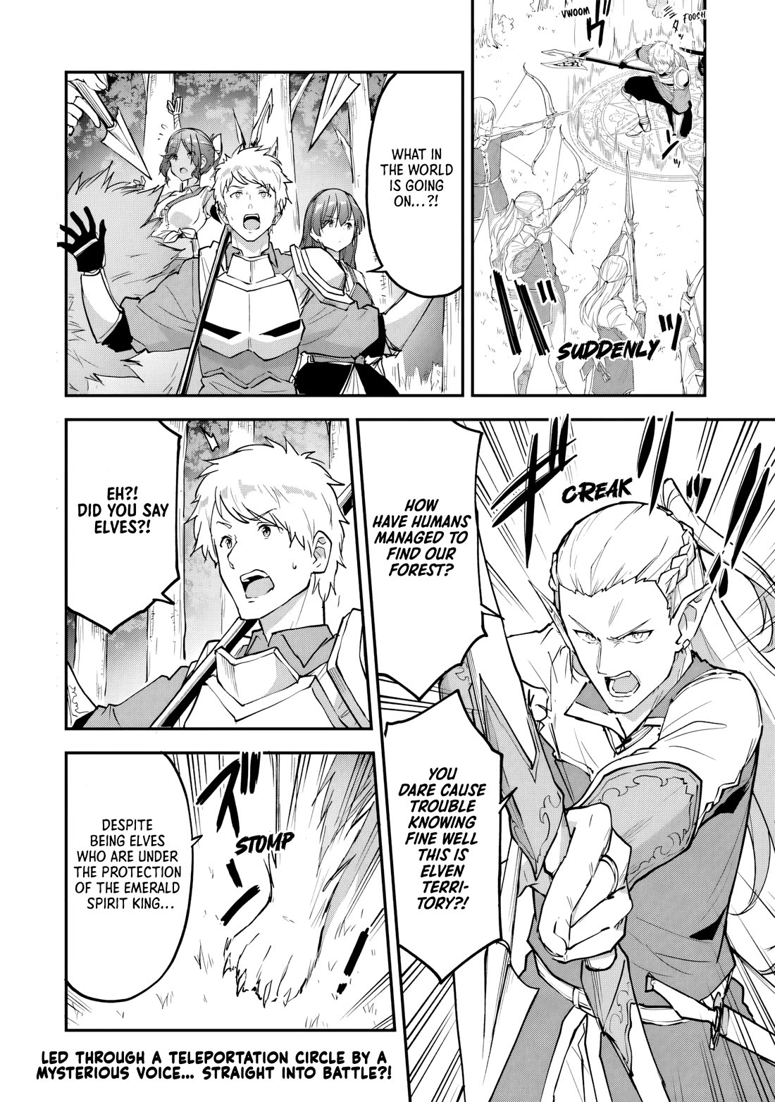 The Tale of a Little Alchemist Blessed by the Spirits Chapter 35 page 2 - Chapter 35: The Elven Village And The World Tree (Part 1)