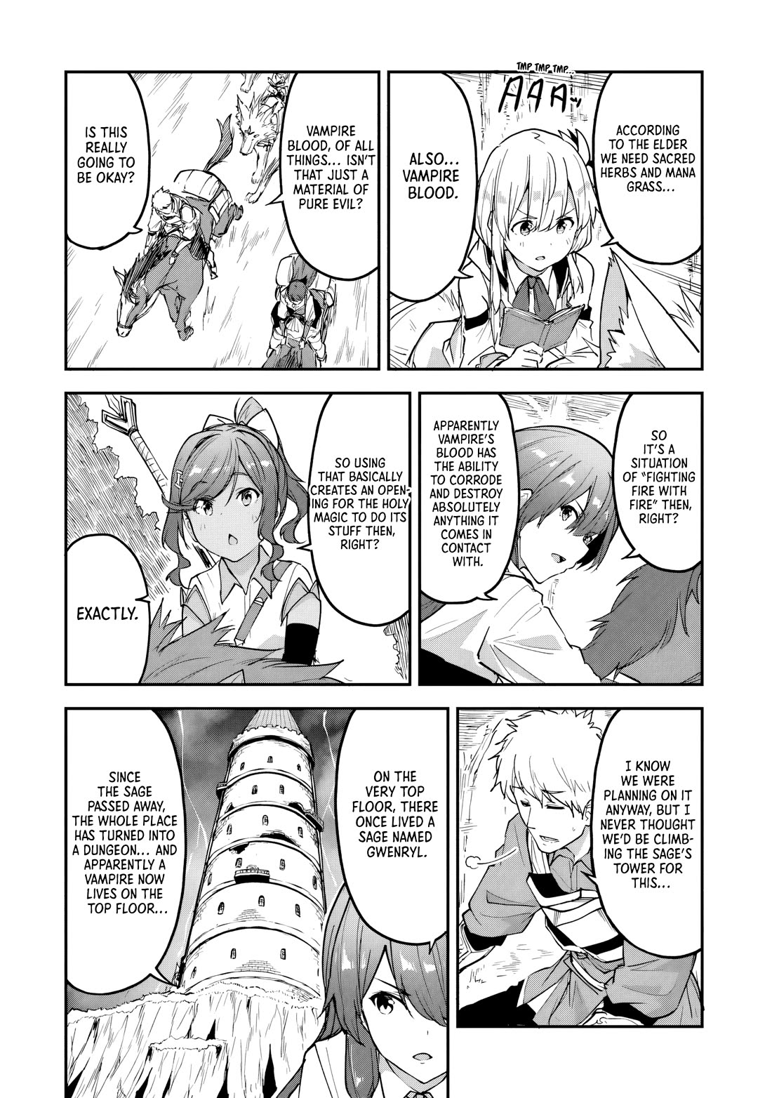 The Tale of a Little Alchemist Blessed by the Spirits Chapter 35 page 22 - Chapter 35: The Elven Village And The World Tree (Part 1)
