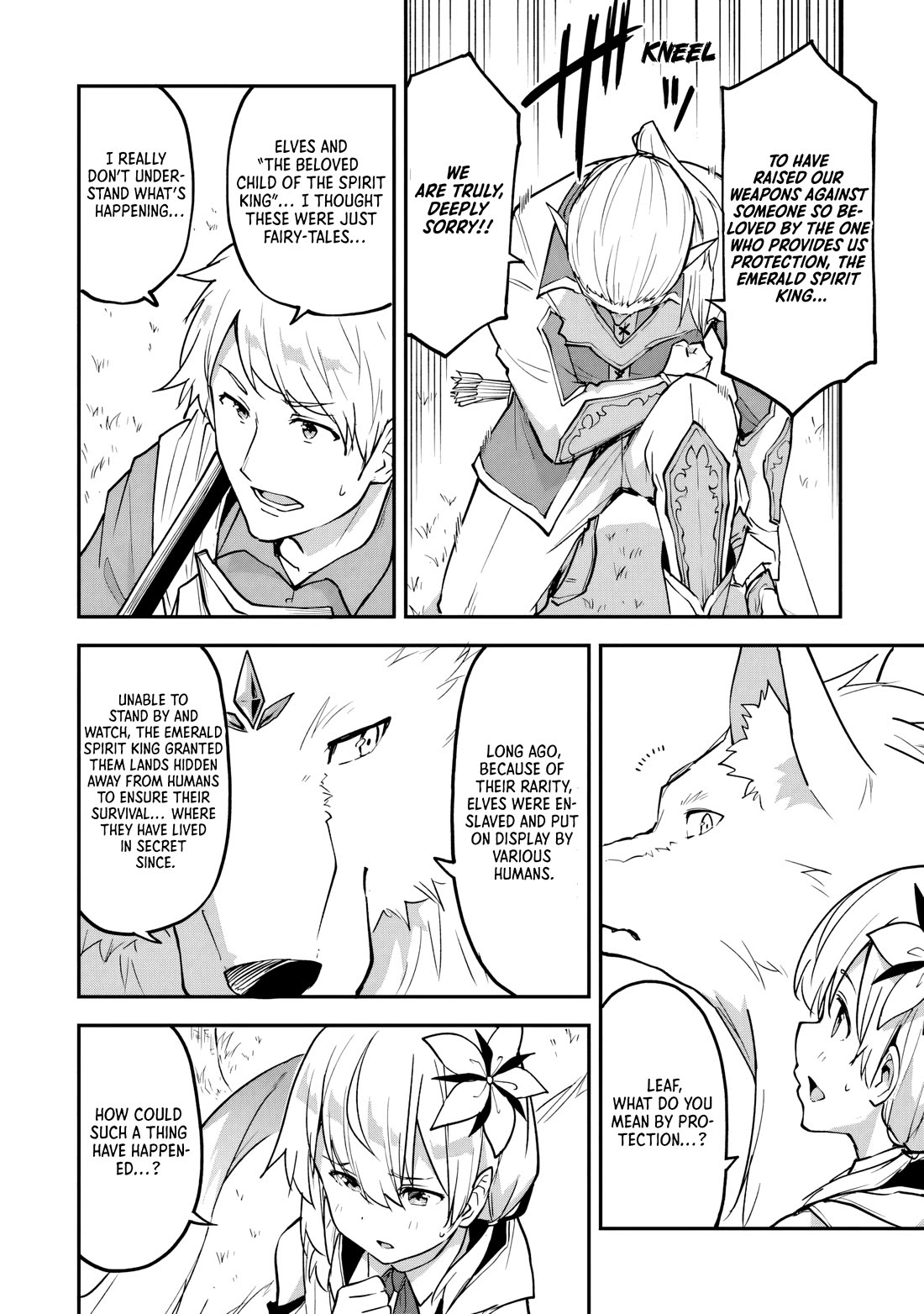 The Tale of a Little Alchemist Blessed by the Spirits Chapter 35 page 4 - Chapter 35: The Elven Village And The World Tree (Part 1)