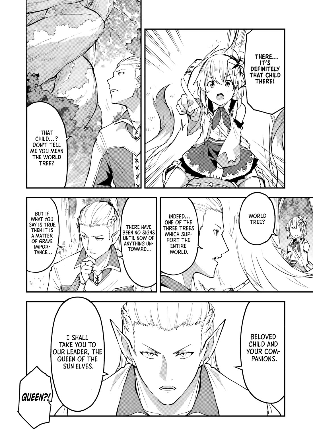 The Tale of a Little Alchemist Blessed by the Spirits Chapter 35 page 6 - Chapter 35: The Elven Village And The World Tree (Part 1)