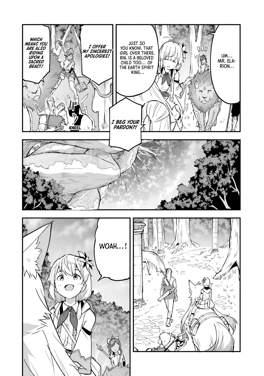 The Tale of a Little Alchemist Blessed by the Spirits Chapter 35 page 7 - Chapter 35: The Elven Village And The World Tree (Part 1)