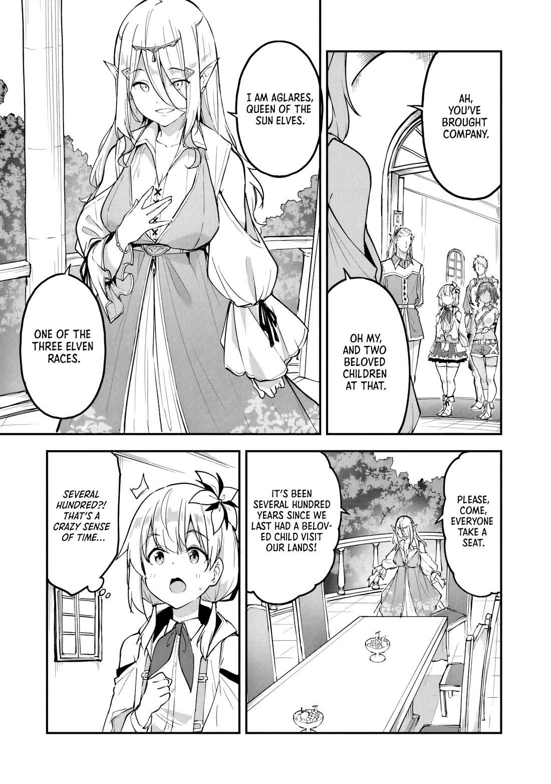 The Tale of a Little Alchemist Blessed by the Spirits Chapter 35 page 9 - Chapter 35: The Elven Village And The World Tree (Part 1)