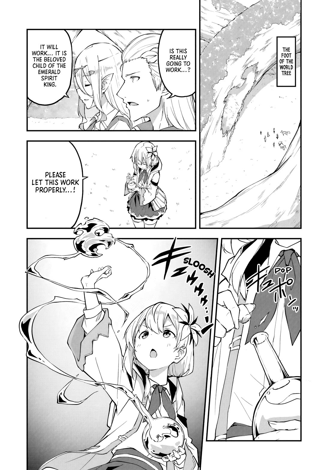 The Tale of a Little Alchemist Blessed by the Spirits Chapter 37 page 11 - Chapter 37: The Elven Village And The World Tree (Part 2)