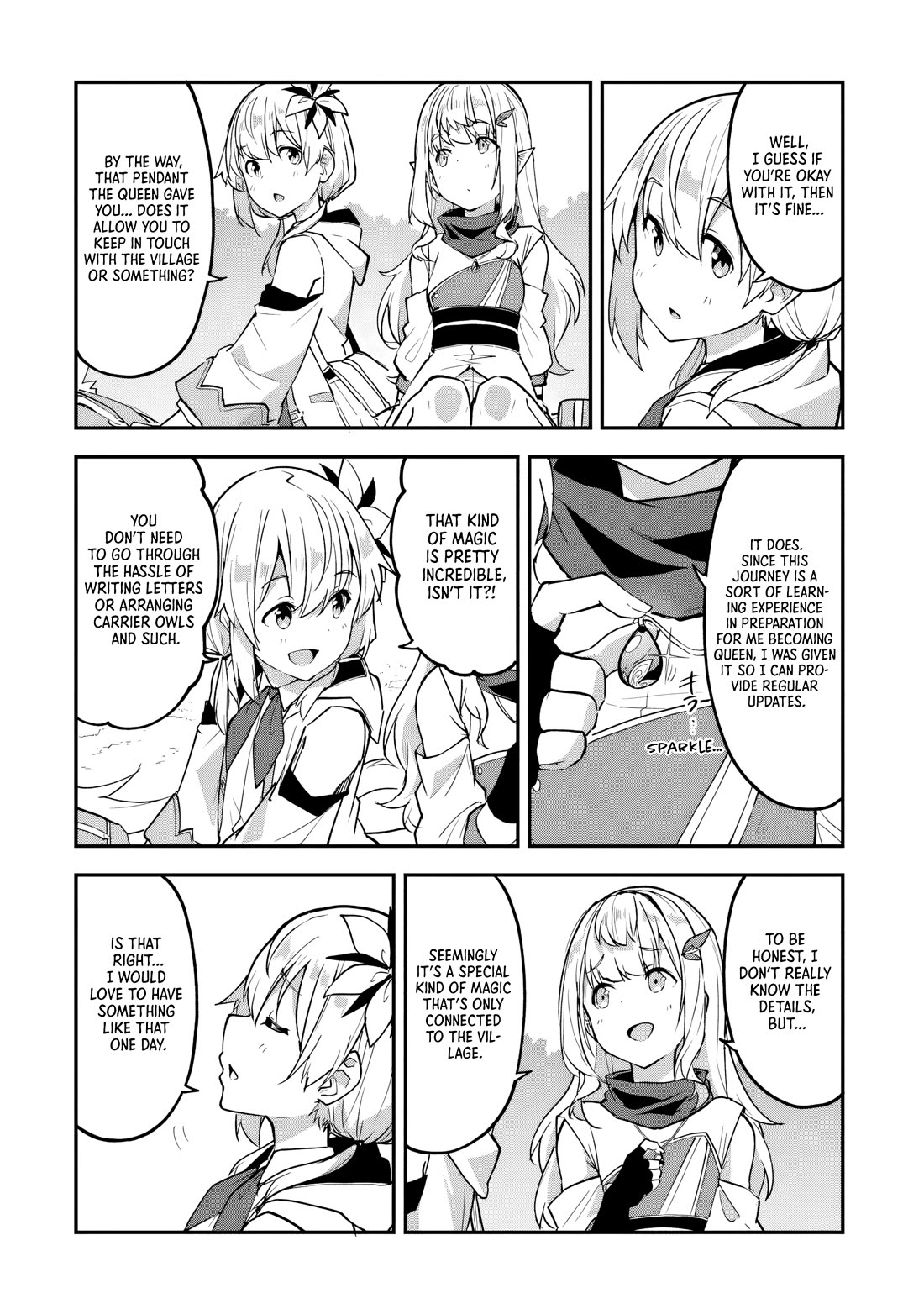 The Tale of a Little Alchemist Blessed by the Spirits Chapter 38 page 3 - Chapter 38: The Elven Princess And The Mossy Healing Cave