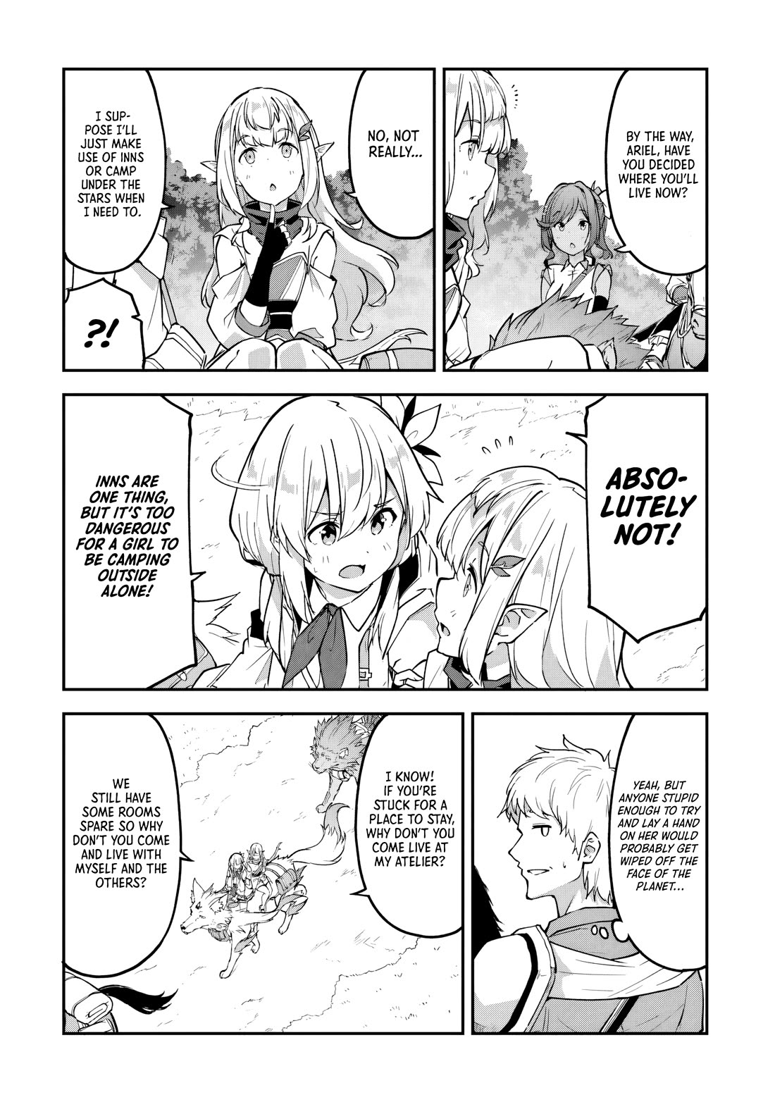 The Tale of a Little Alchemist Blessed by the Spirits Chapter 38 page 4 - Chapter 38: The Elven Princess And The Mossy Healing Cave