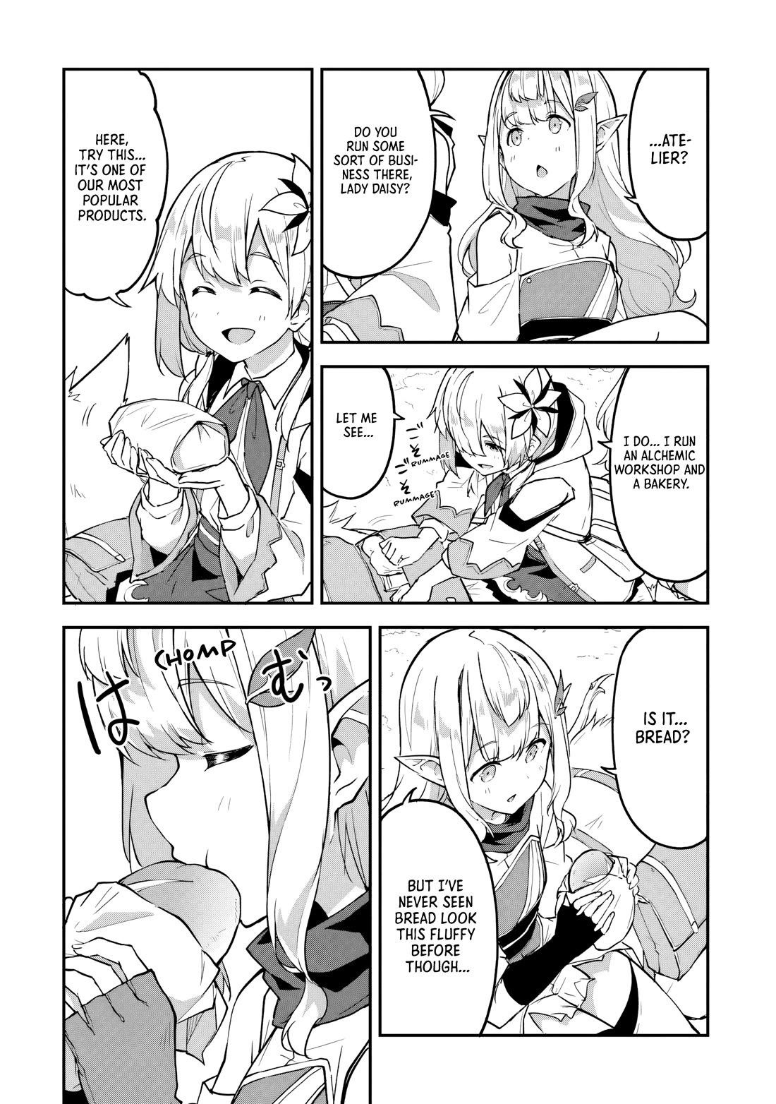 The Tale of a Little Alchemist Blessed by the Spirits Chapter 38 page 5 - Chapter 38: The Elven Princess And The Mossy Healing Cave