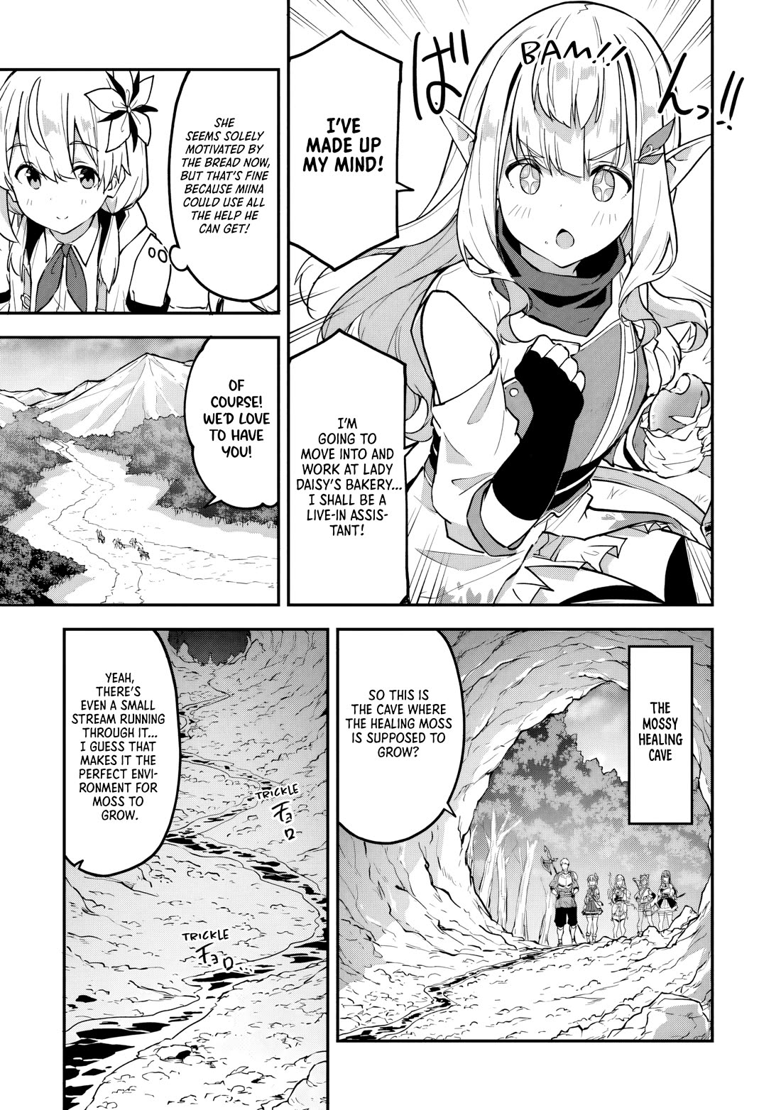 The Tale of a Little Alchemist Blessed by the Spirits Chapter 38 page 7 - Chapter 38: The Elven Princess And The Mossy Healing Cave