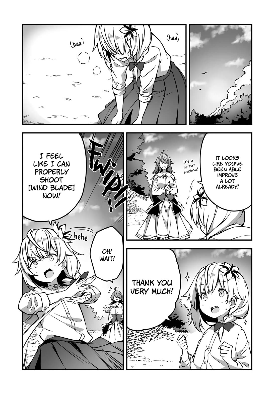 The Tale of a Little Alchemist Blessed by the Spirits Chapter 4 page 13 - Chapter 4: Practicing Magic for the First Time.