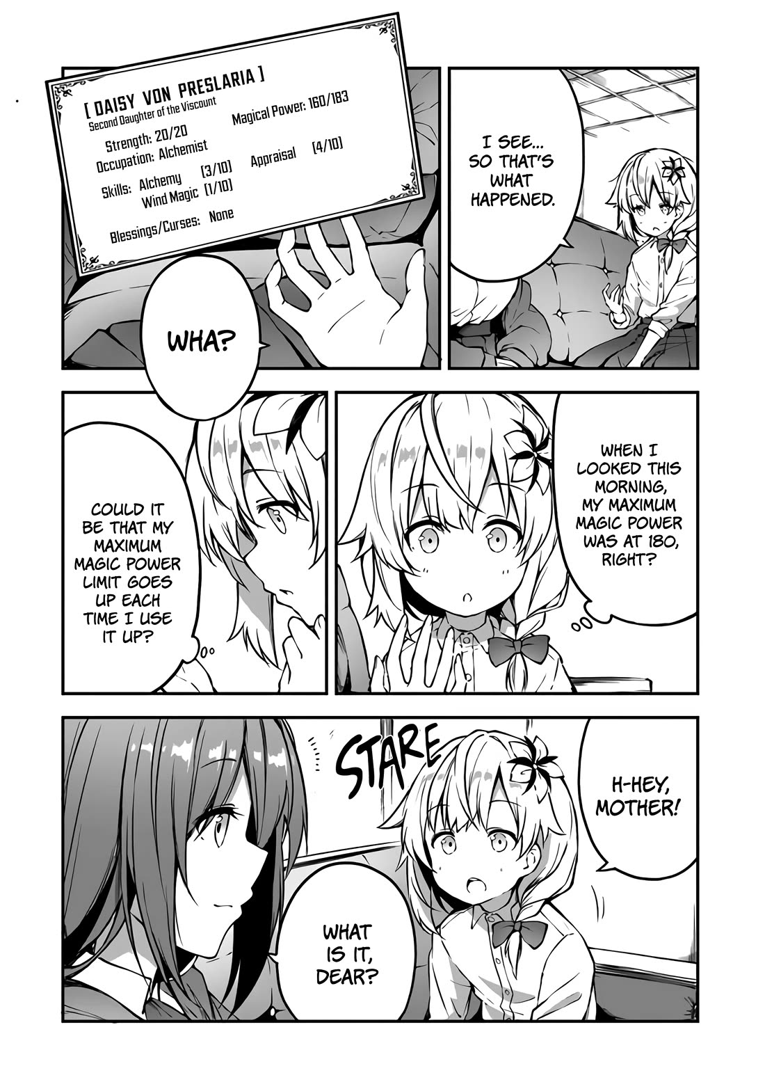 The Tale of a Little Alchemist Blessed by the Spirits Chapter 4 page 16 - Chapter 4: Practicing Magic for the First Time.