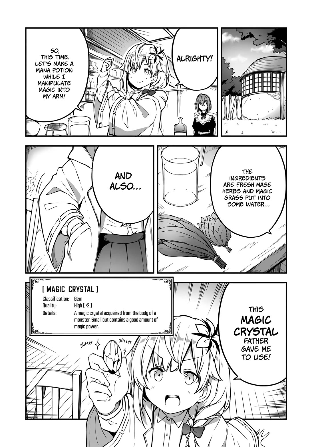 The Tale of a Little Alchemist Blessed by the Spirits Chapter 4 page 19 - Chapter 4: Practicing Magic for the First Time.