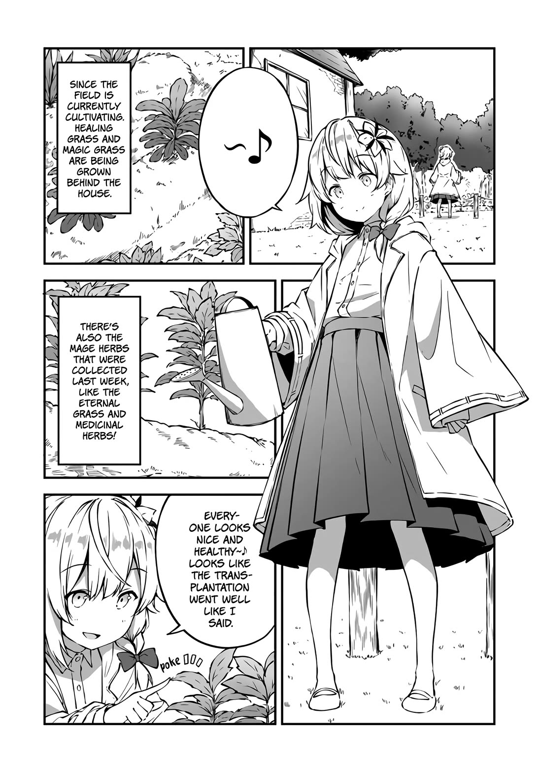 The Tale of a Little Alchemist Blessed by the Spirits Chapter 4 page 2 - Chapter 4: Practicing Magic for the First Time.