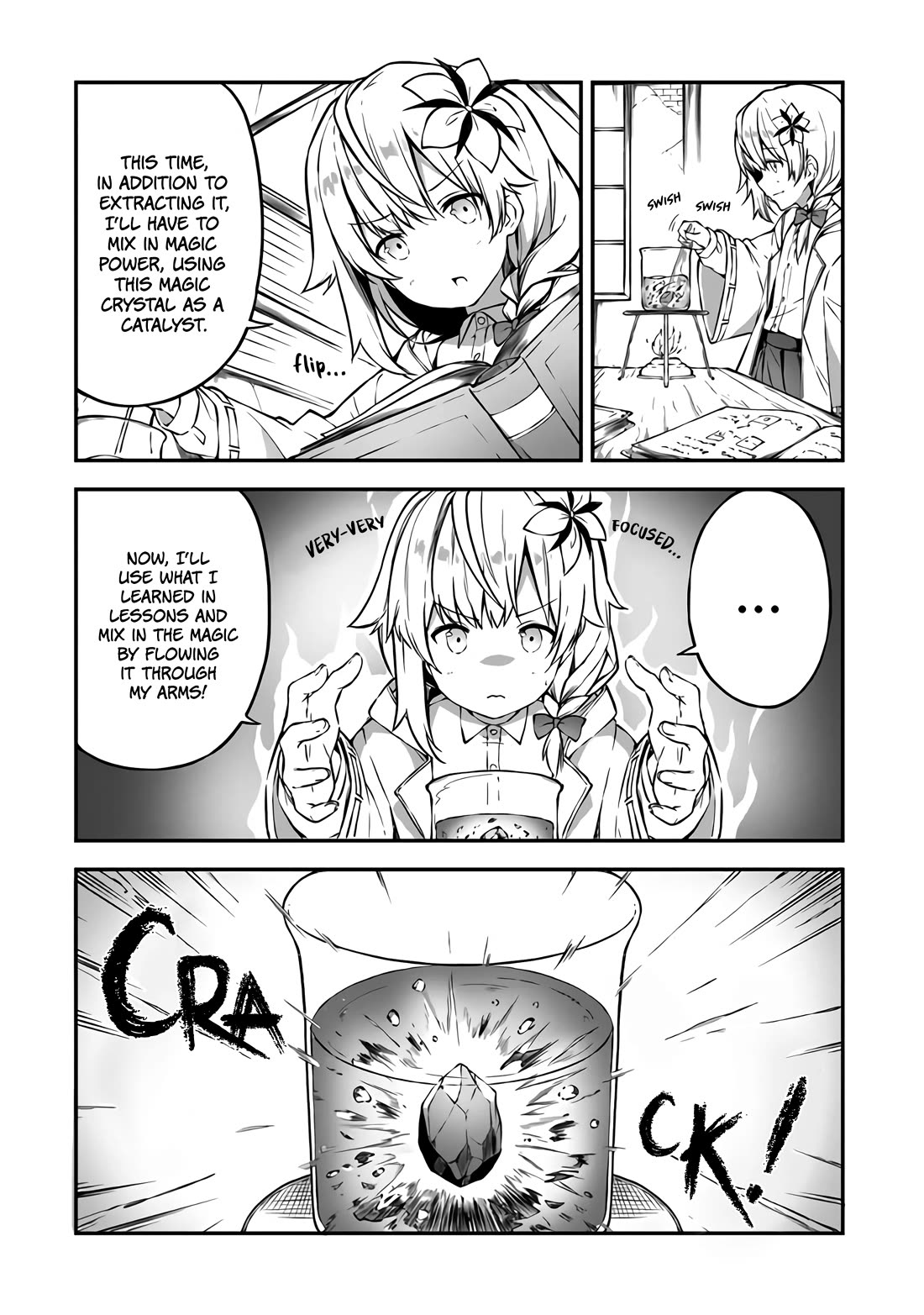 The Tale of a Little Alchemist Blessed by the Spirits Chapter 4 page 20 - Chapter 4: Practicing Magic for the First Time.