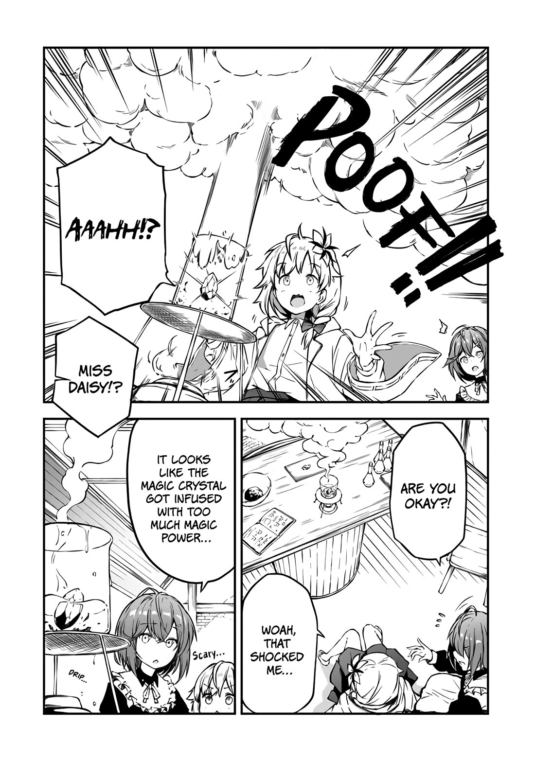 The Tale of a Little Alchemist Blessed by the Spirits Chapter 4 page 21 - Chapter 4: Practicing Magic for the First Time.