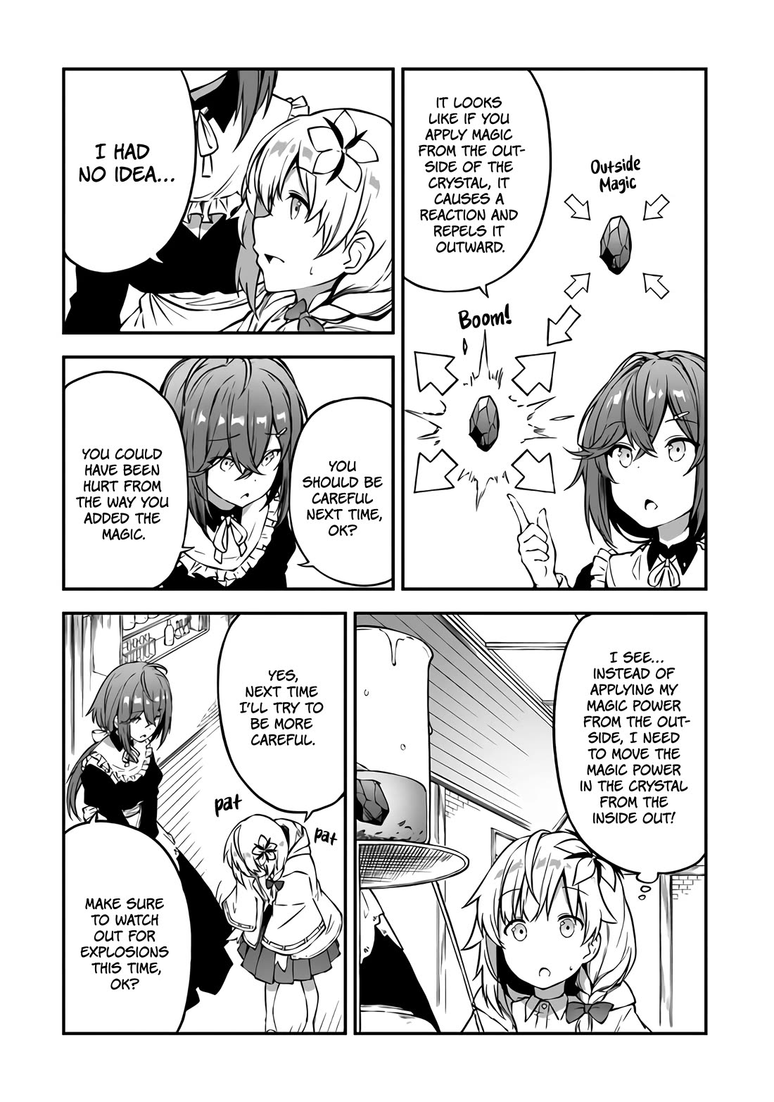 The Tale of a Little Alchemist Blessed by the Spirits Chapter 4 page 22 - Chapter 4: Practicing Magic for the First Time.