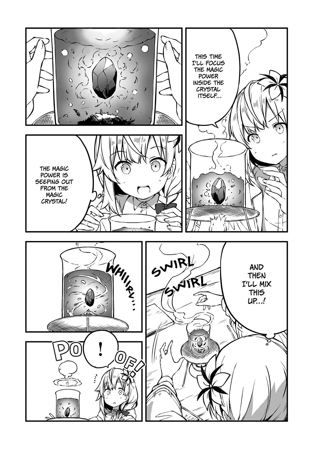 The Tale of a Little Alchemist Blessed by the Spirits Chapter 4 page 23 - Chapter 4: Practicing Magic for the First Time.