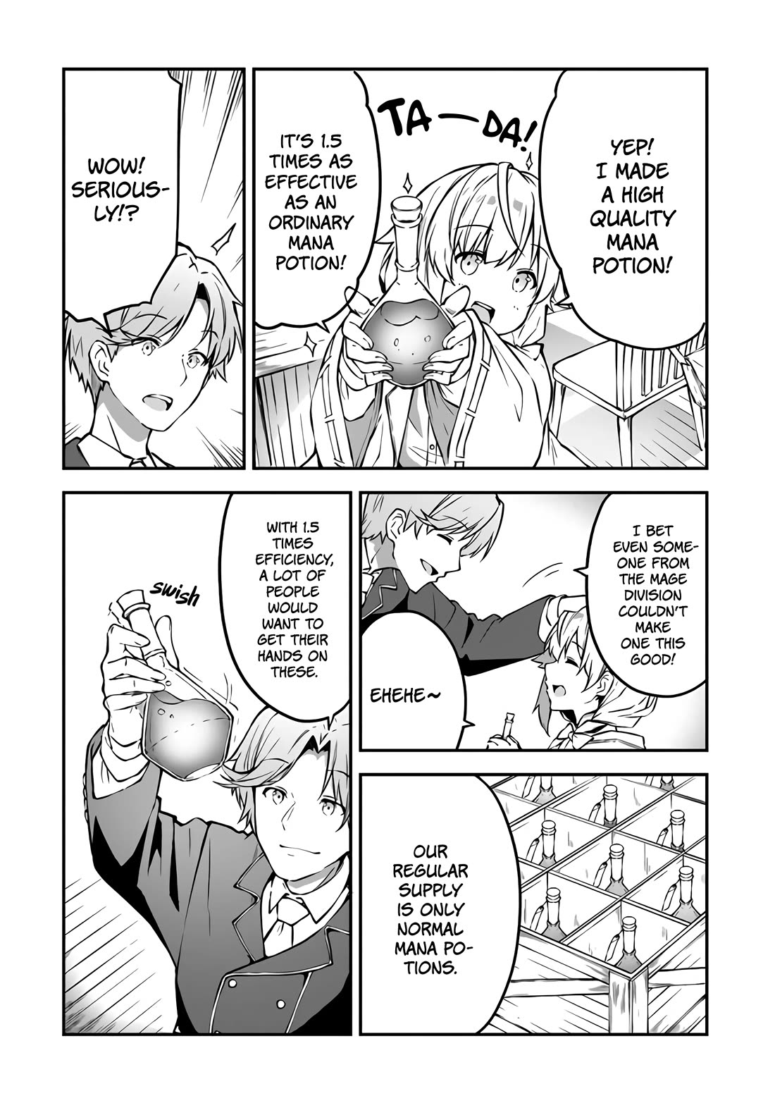The Tale of a Little Alchemist Blessed by the Spirits Chapter 4 page 26 - Chapter 4: Practicing Magic for the First Time.
