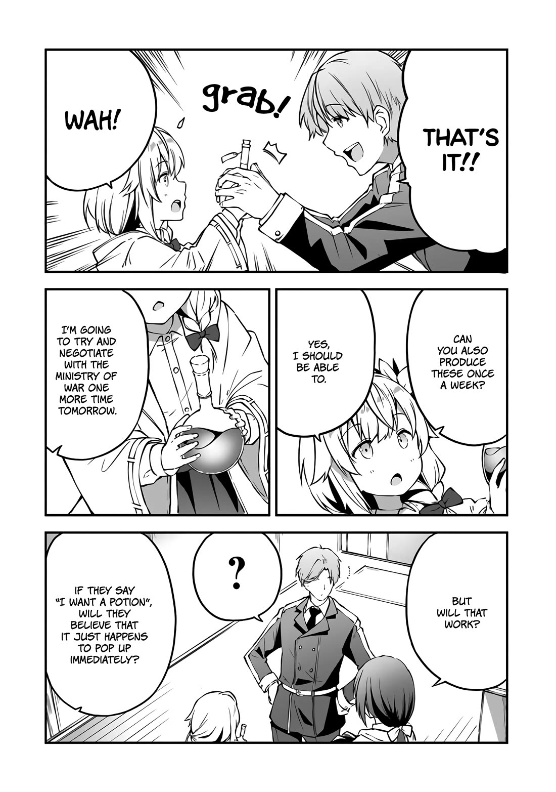 The Tale of a Little Alchemist Blessed by the Spirits Chapter 4 page 31 - Chapter 4: Practicing Magic for the First Time.