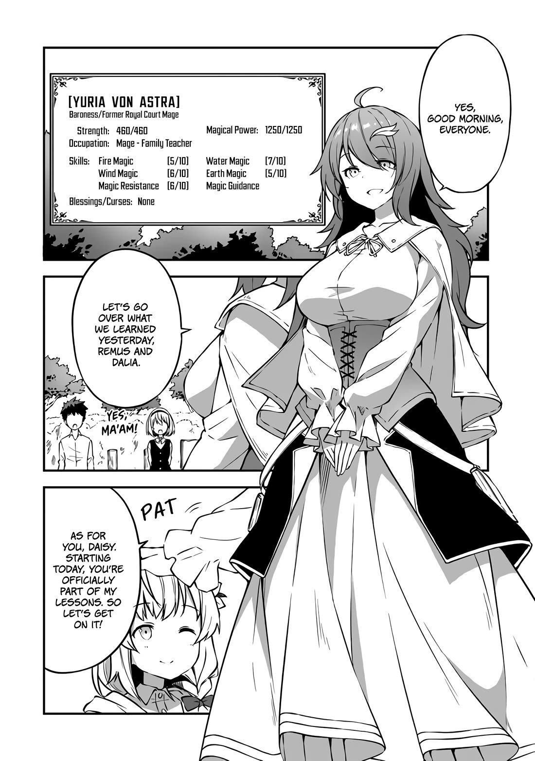 The Tale of a Little Alchemist Blessed by the Spirits Chapter 4 page 5 - Chapter 4: Practicing Magic for the First Time.