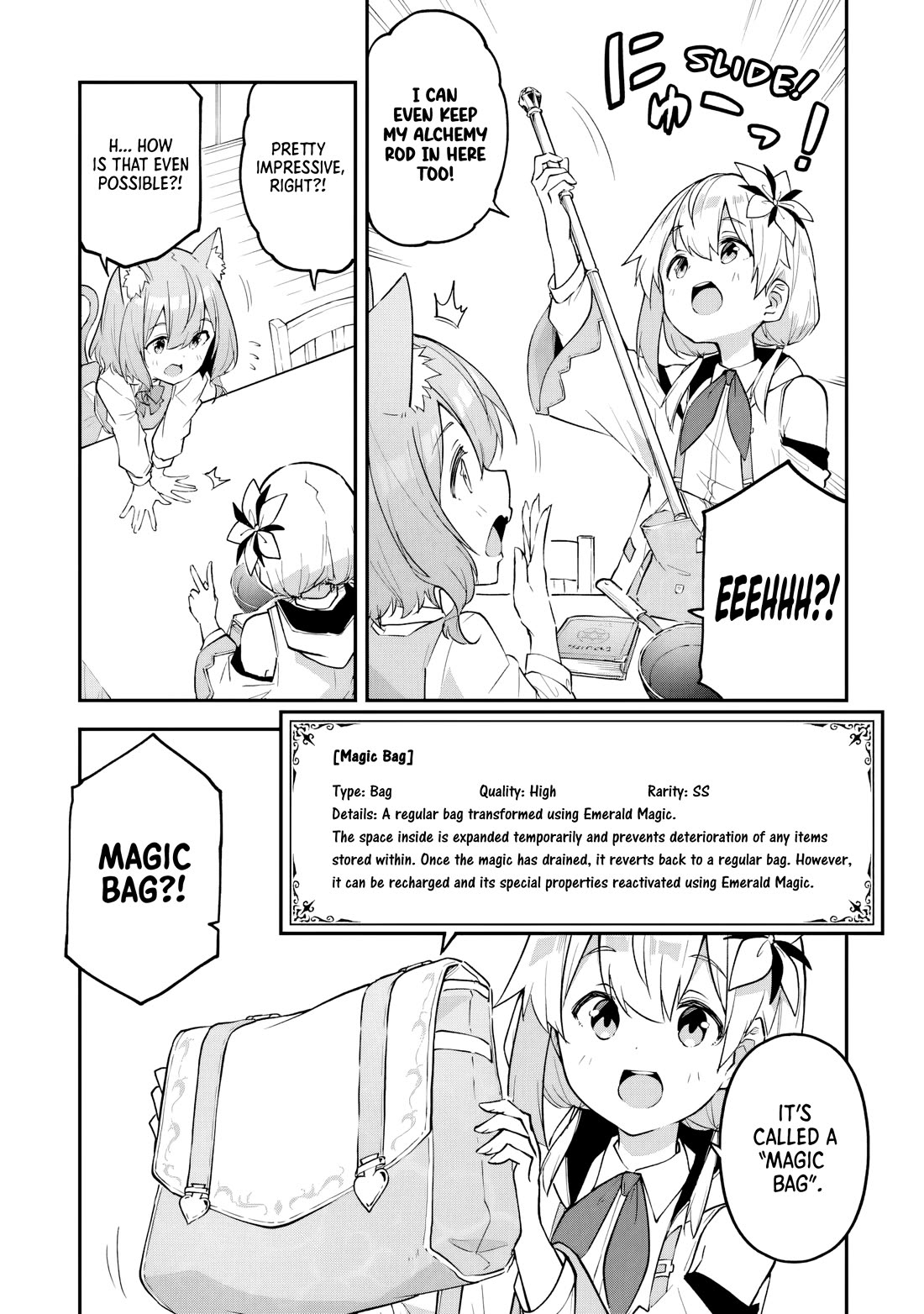 The Tale of a Little Alchemist Blessed by the Spirits Chapter 43 page 13 - Chapter 43: Creating Alchemist's Equipment (Part 1)