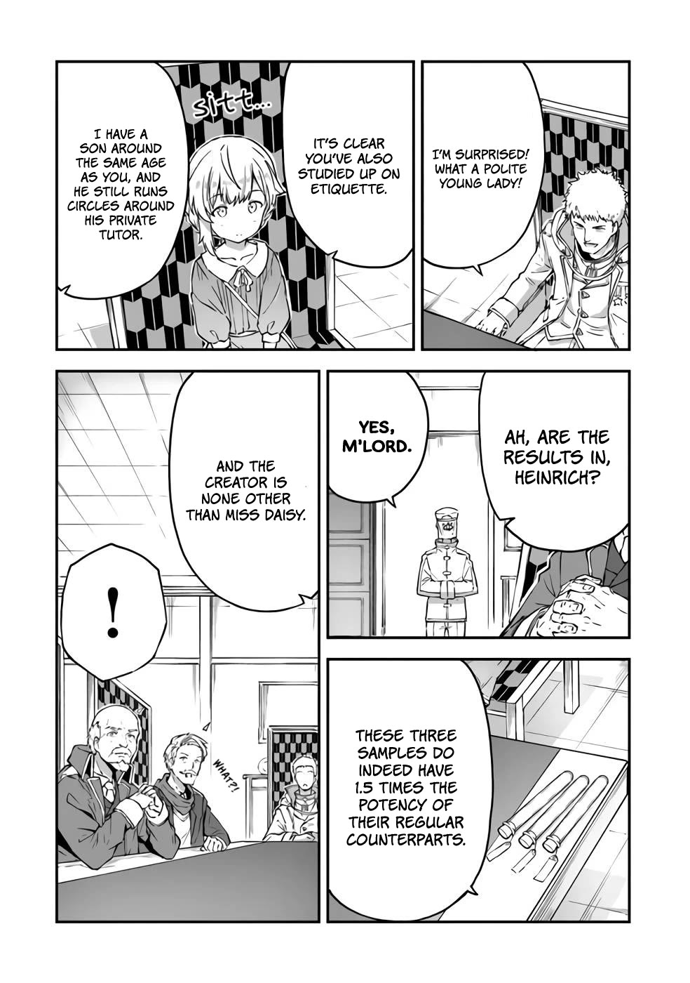 The Tale of a Little Alchemist Blessed by the Spirits Chapter 5 page 13 - Chapter 5: Negotiations with the Royal Capital.