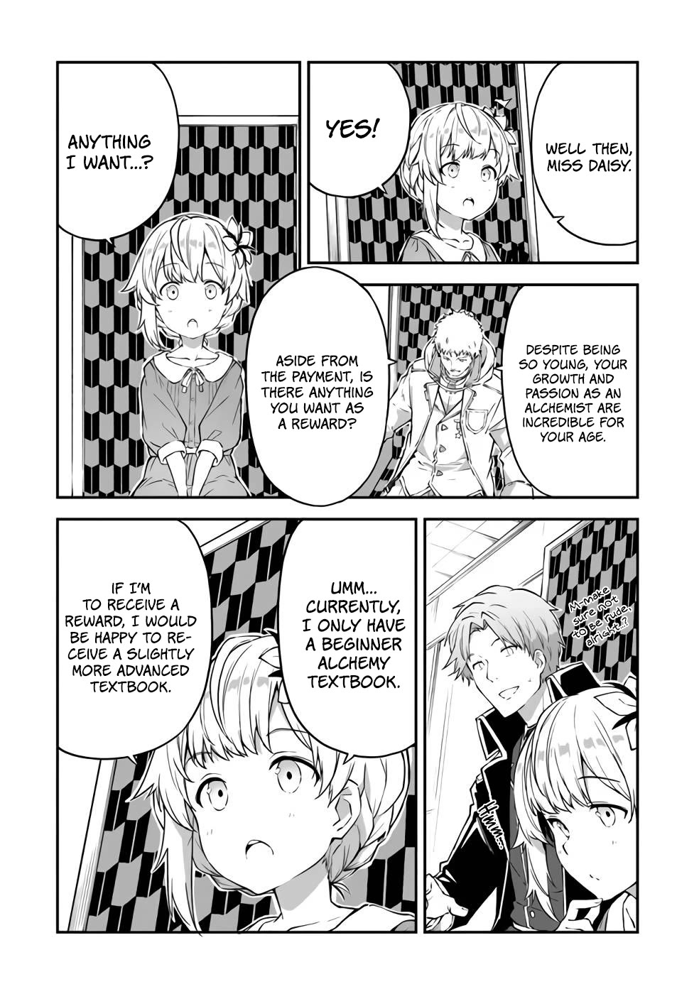 The Tale of a Little Alchemist Blessed by the Spirits Chapter 5 page 17 - Chapter 5: Negotiations with the Royal Capital.