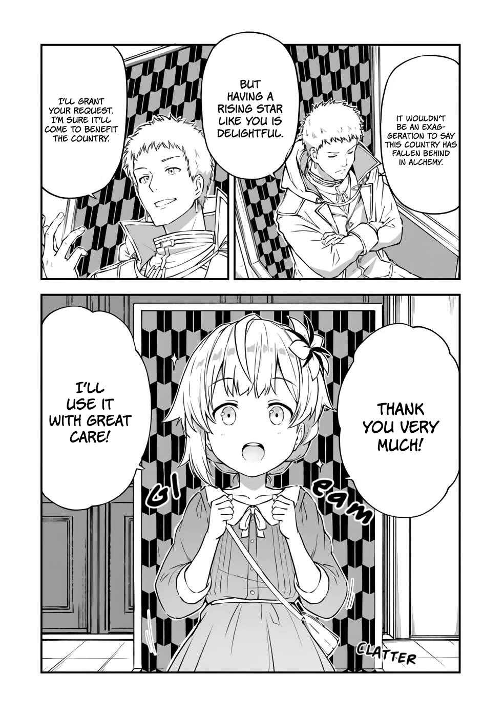 The Tale of a Little Alchemist Blessed by the Spirits Chapter 5 page 18 - Chapter 5: Negotiations with the Royal Capital.