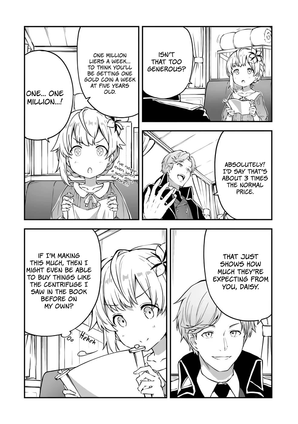 The Tale of a Little Alchemist Blessed by the Spirits Chapter 5 page 20 - Chapter 5: Negotiations with the Royal Capital.