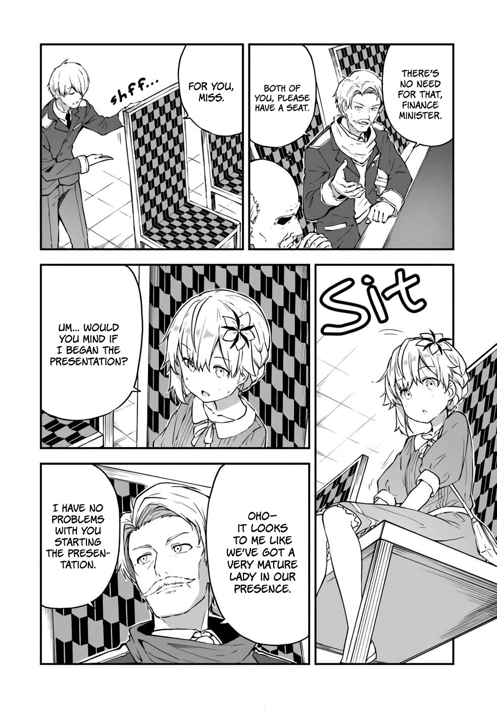 The Tale of a Little Alchemist Blessed by the Spirits Chapter 5 page 8 - Chapter 5: Negotiations with the Royal Capital.