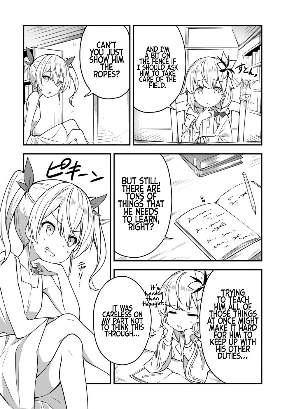 The Tale of a Little Alchemist Blessed by the Spirits Chapter 7 page 19 - Chapter 7: The Birth of a Compement Alchemist!